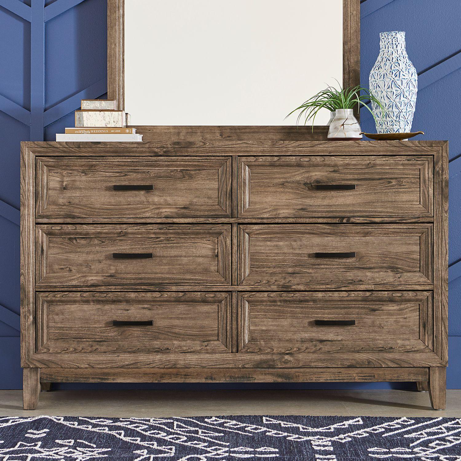 

    
Cobblestone Finish Double Dresser Ridgecrest (384-BR) Liberty Furniture
