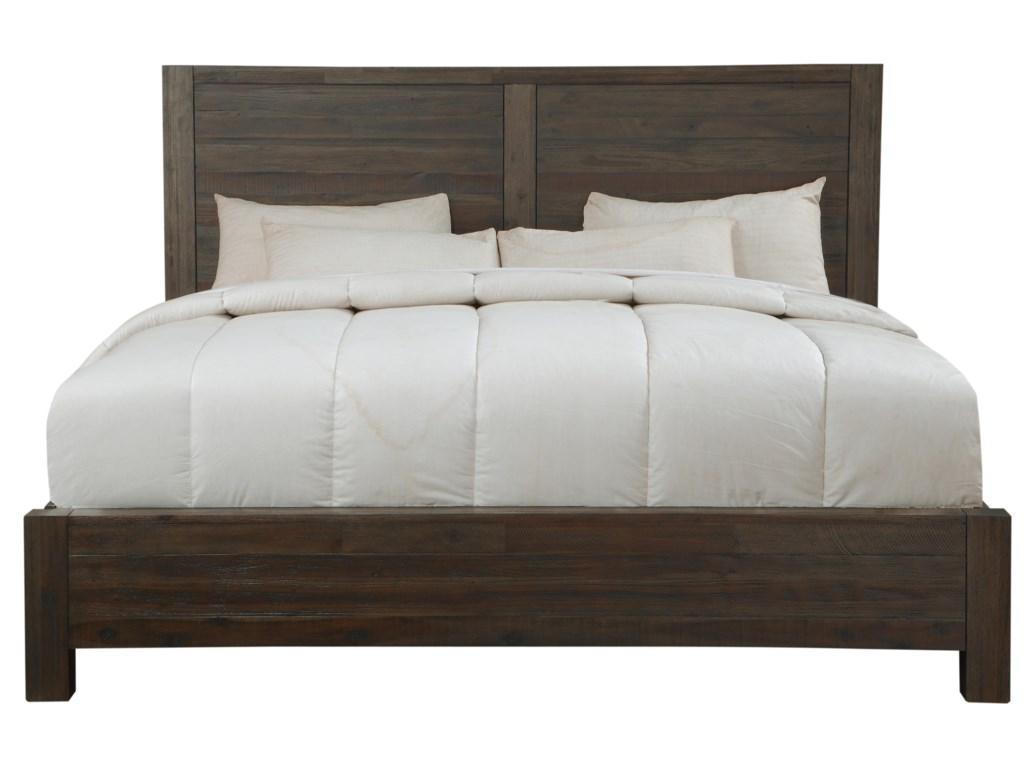 

    
Coffee Bean Finish Casual Style King Platform Bed SAVANNA by Modus Furniture
