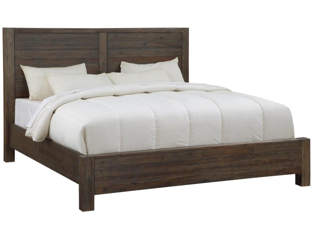

    
Coffee Bean Finish Casual Style King Platform Bedroom Set 5Pcs SAVANNA by Modus Furniture
