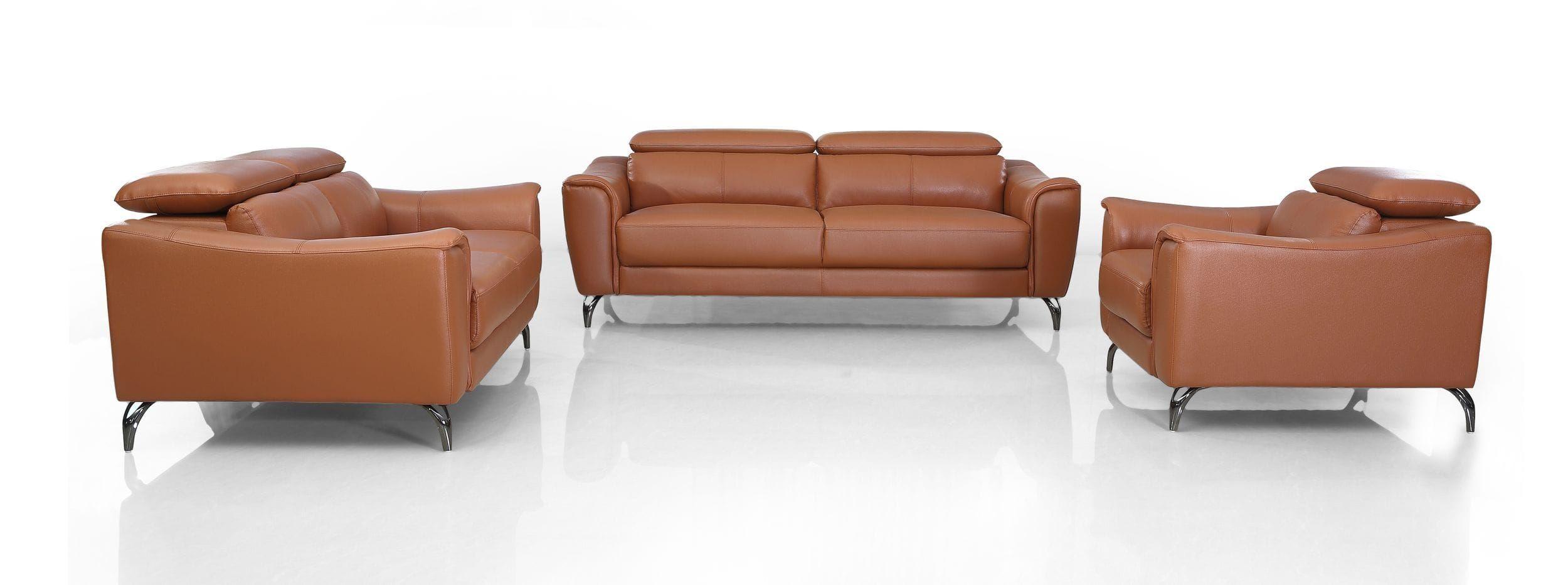 

                    
Buy Cognac Brown Top Grain Leather Chair Set 2P Divani Casa Danis VIG Contemporary
