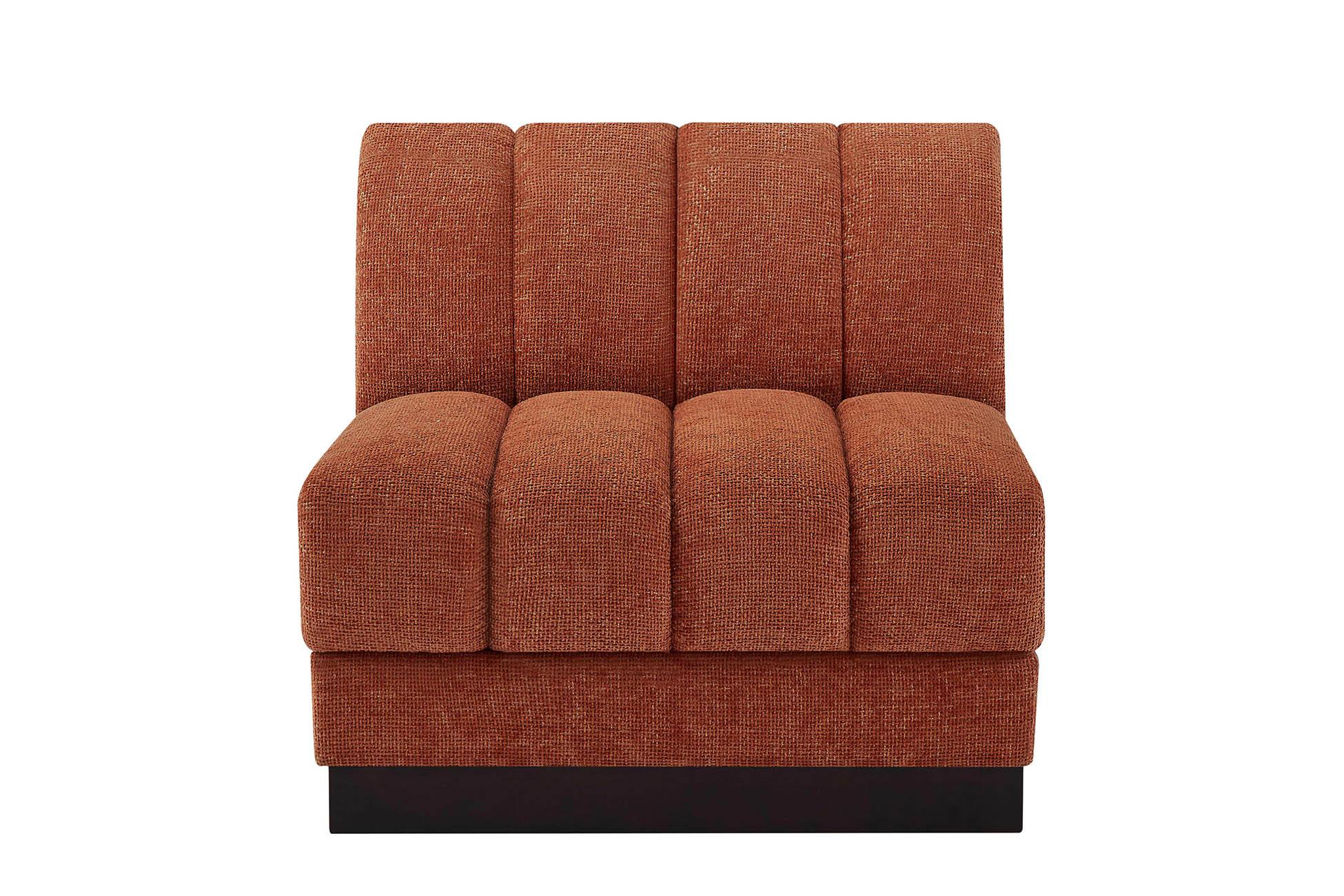 

    
124Cognac-Armless Meridian Furniture Armless Chair
