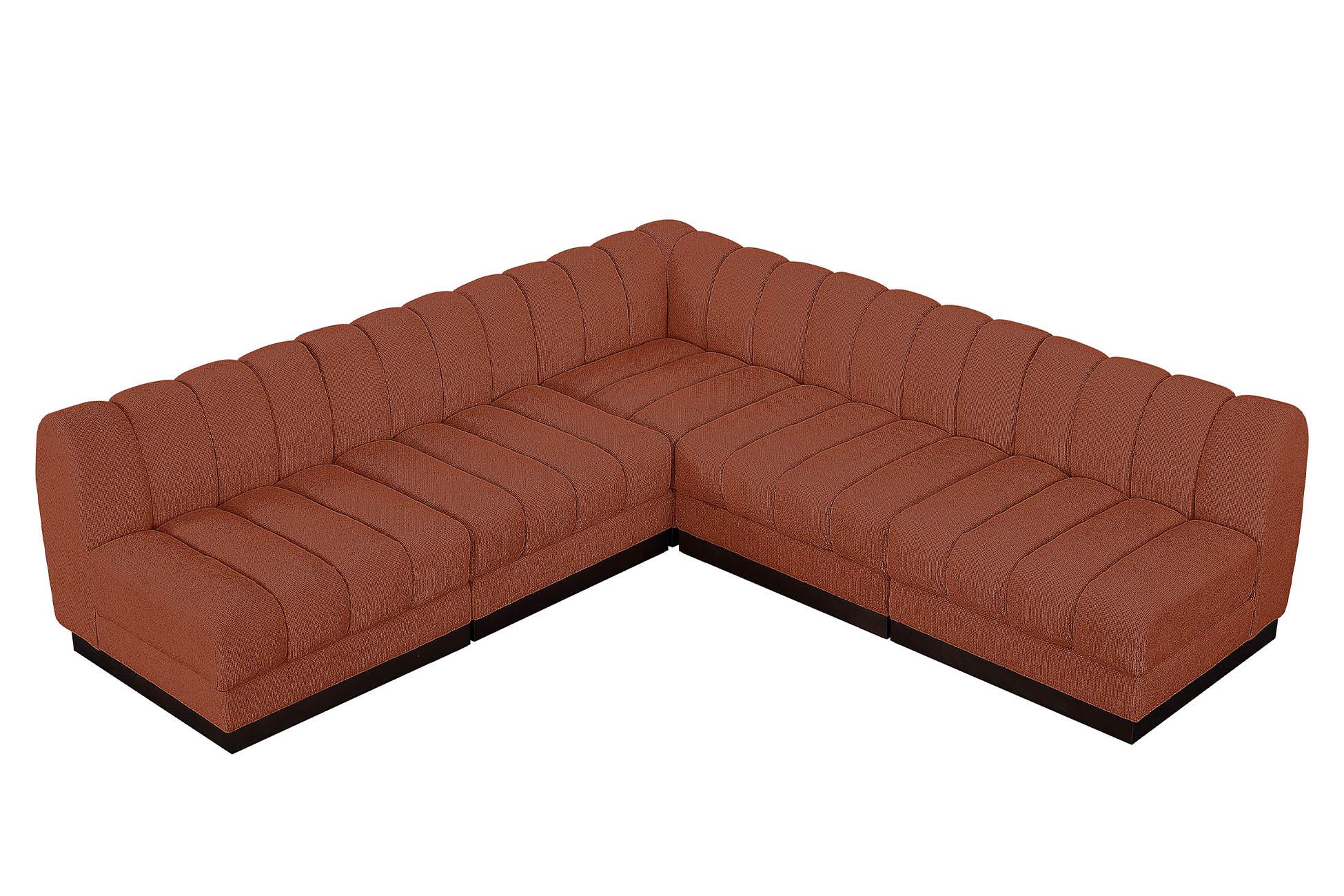 

    
Meridian Furniture QUINN 124Cognac-Sec5B Modular Sectional Cognac 124Cognac-Sec5B
