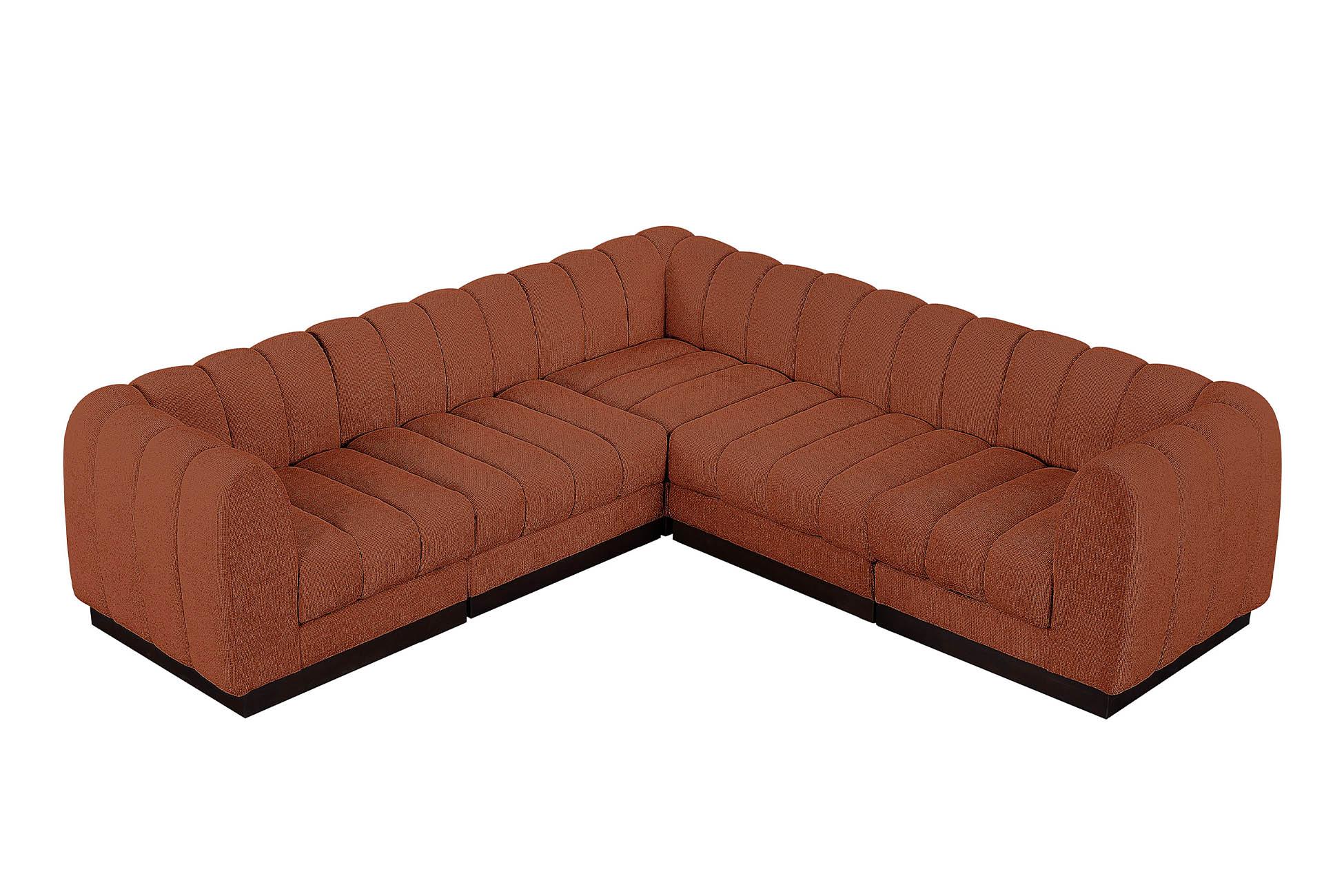 

    
Meridian Furniture QUINN 124Cognac-Sec5C Modular Sectional Cognac 124Cognac-Sec5C

