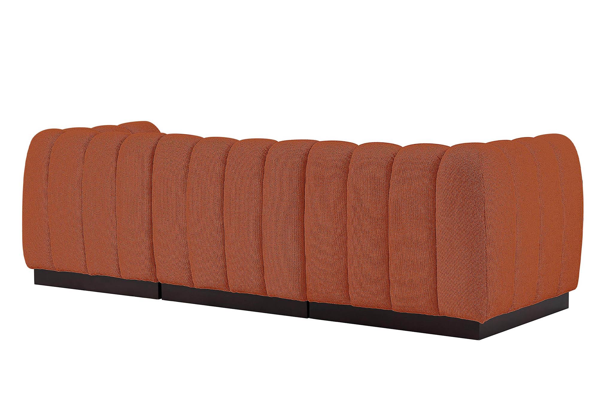 

    
124Cognac-S101 Meridian Furniture Modular Sofa
