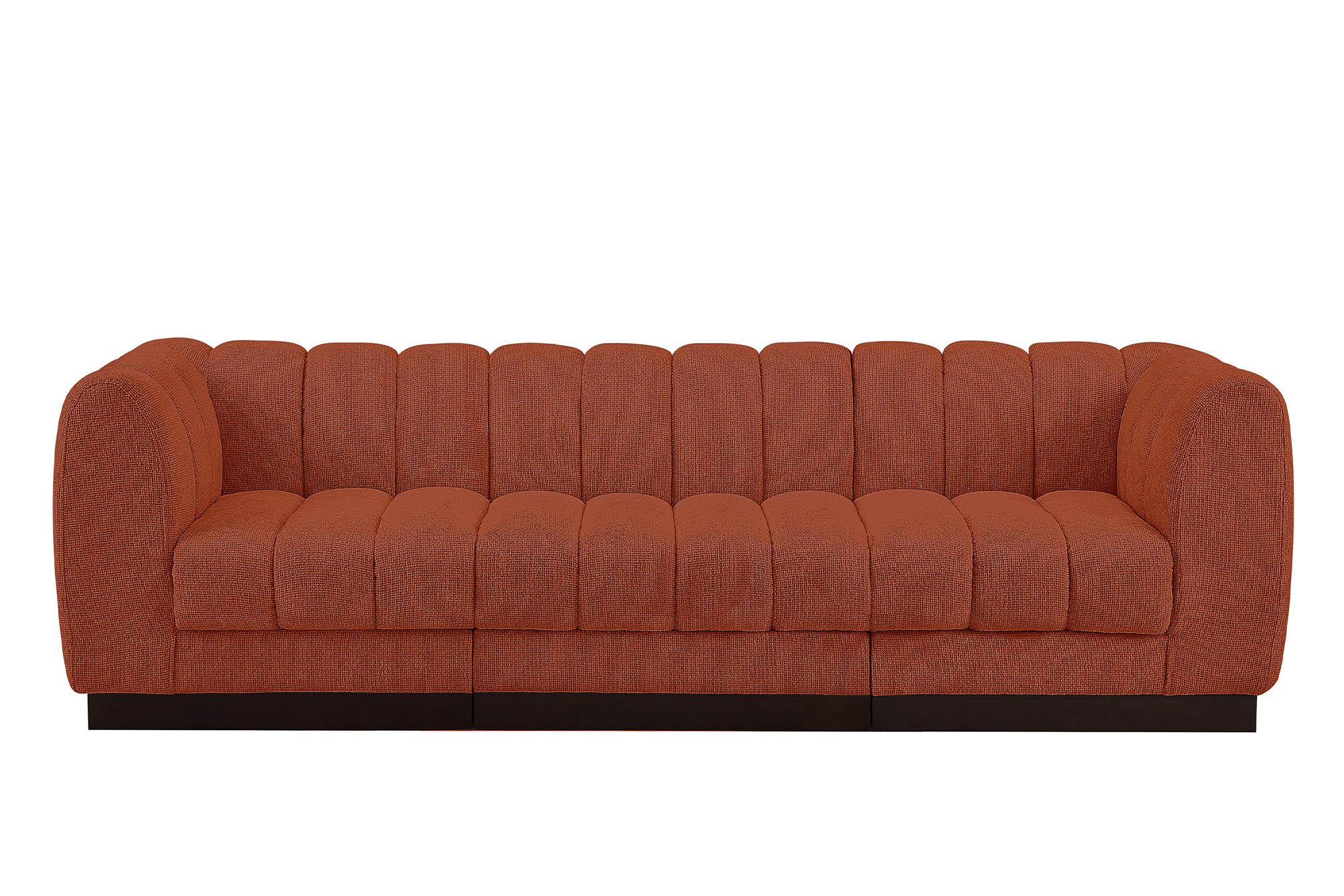 

        
Meridian Furniture QUINN 124Cognac-S101 Modular Sofa Cognac Chenille 094308312200
