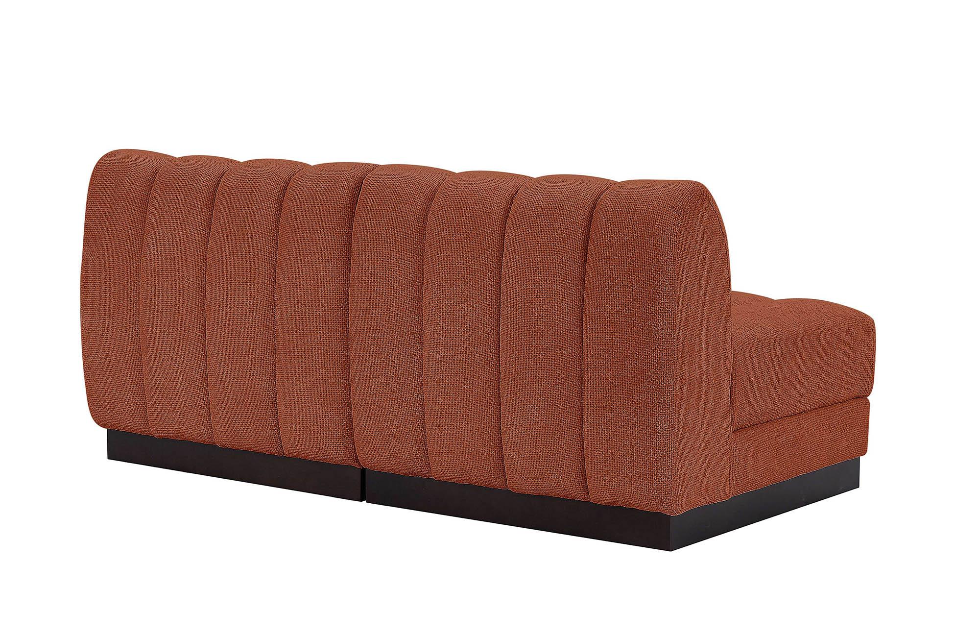 

    
124Cognac-S64 Meridian Furniture Modular Sofa
