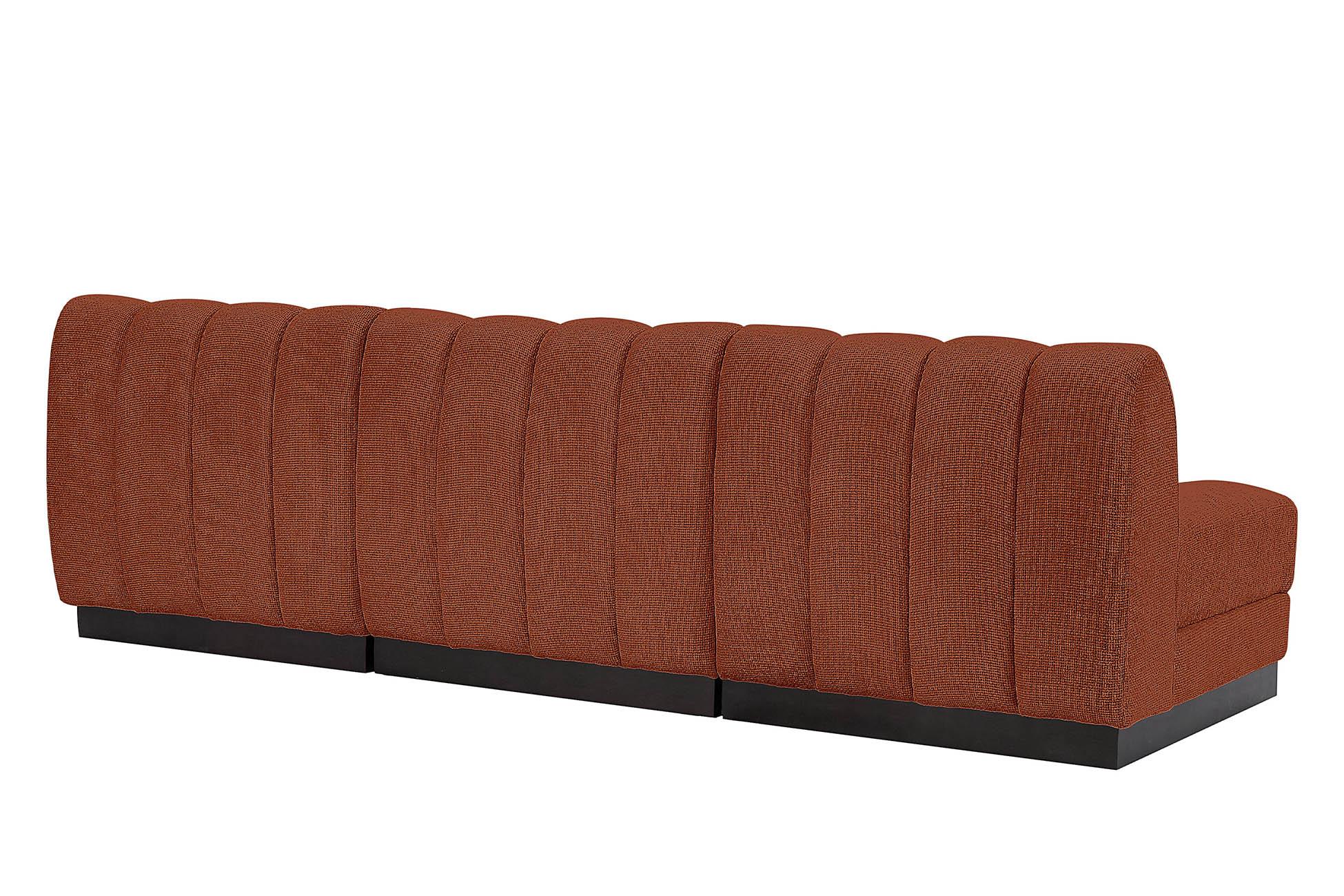 

    
124Cognac-S96 Meridian Furniture Modular Sofa
