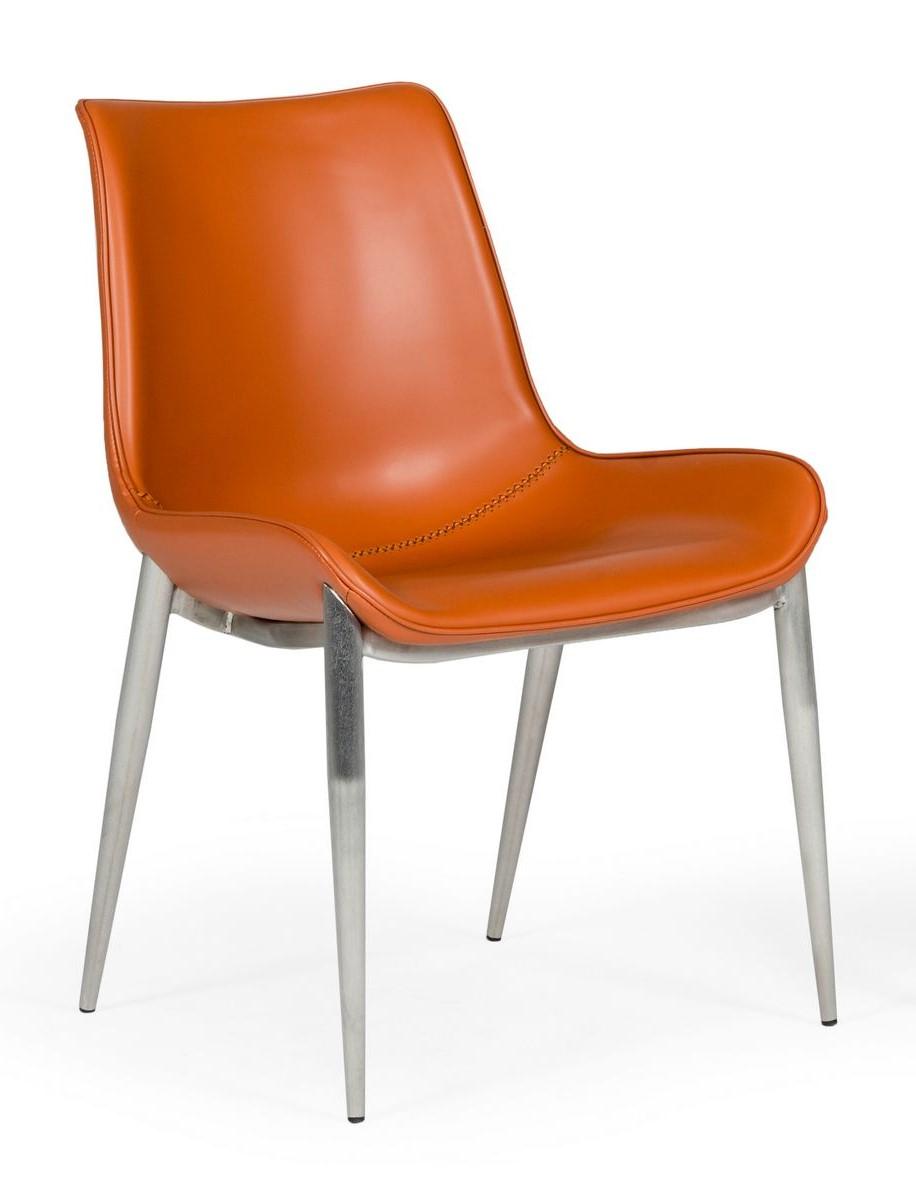 

    
VIG Furniture Holt Dining Chair Set Orange VGHR3562-2pcs
