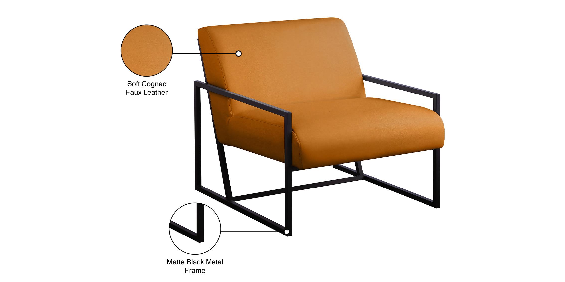 

        
094308252513Cognac Faux Leather & Black Metal Chair Set 2 INDUSTRY 535Cognac Meridian Modern
