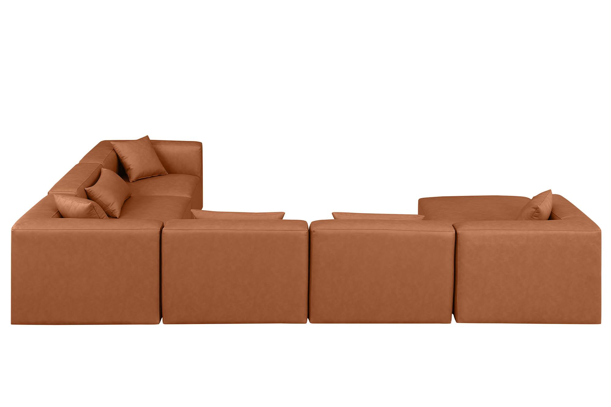 

    
668Cognac-Sec7A Meridian Furniture Modular Sectional Sofa
