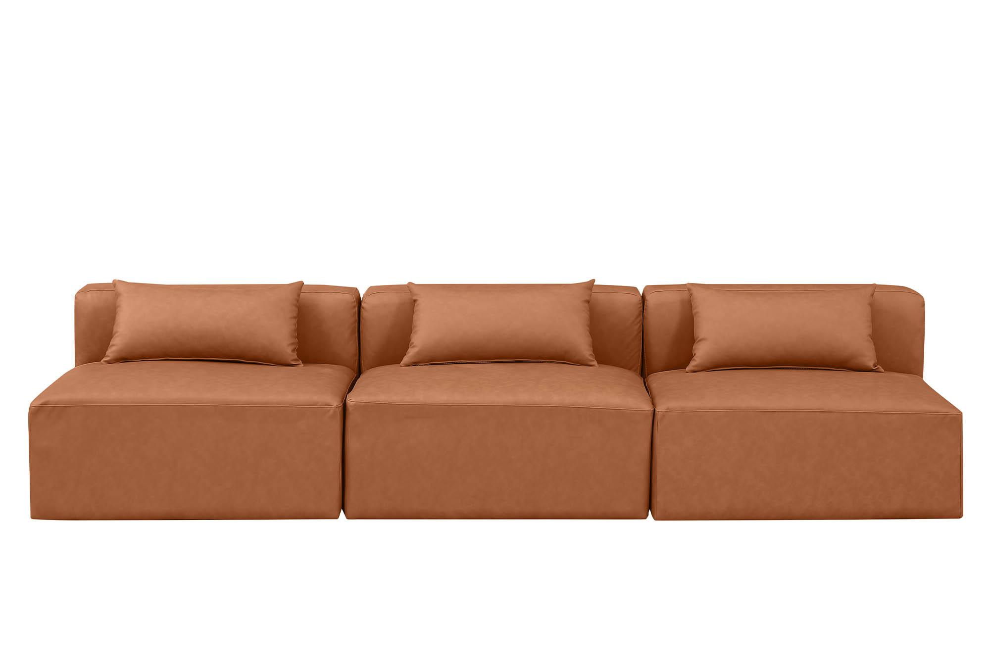 

        
Meridian Furniture CUBE 668Cognac-S108A Modular Sofa Cognac Faux Leather 094308317403
