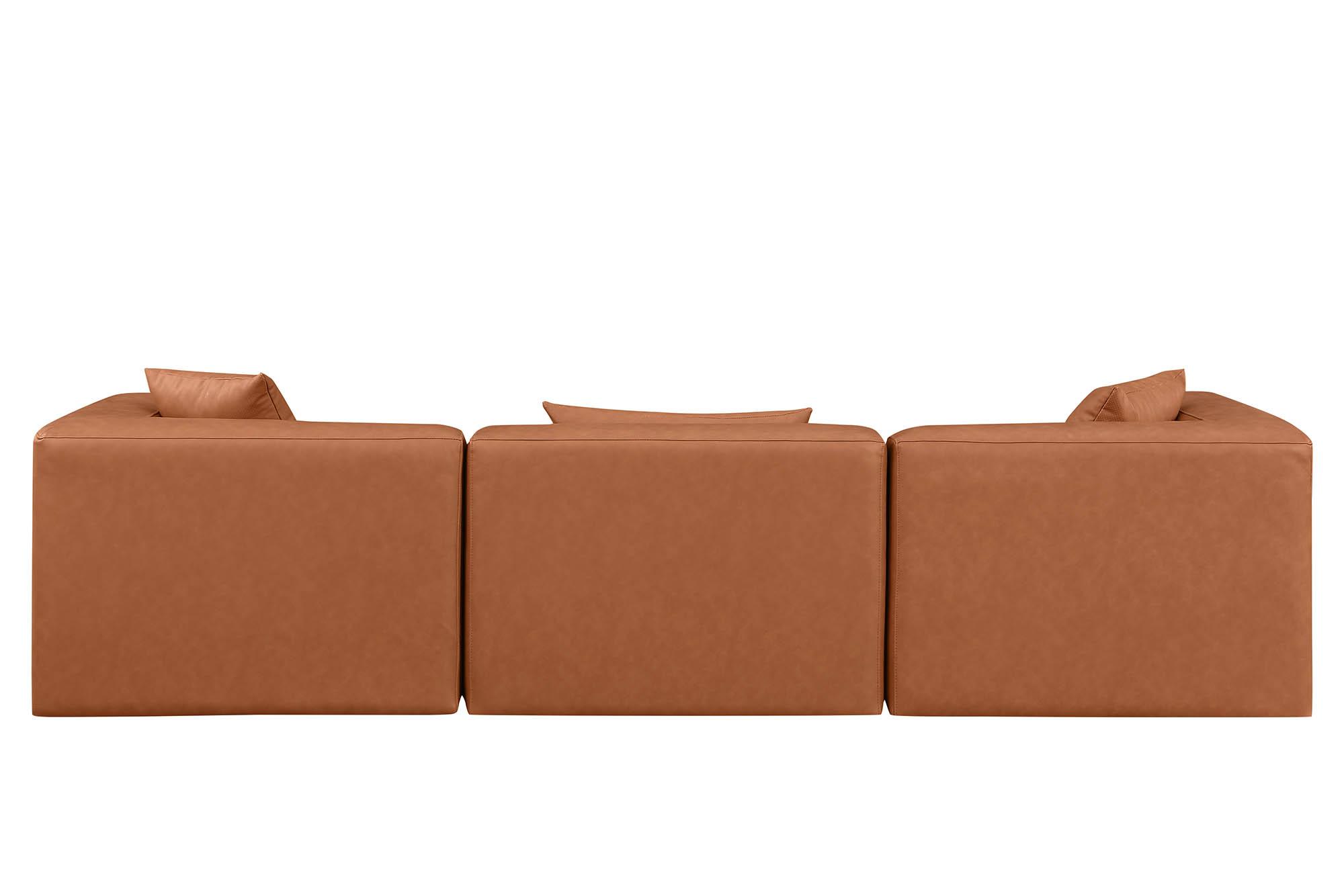 

    
668Cognac-S108B Meridian Furniture Modular Sofa
