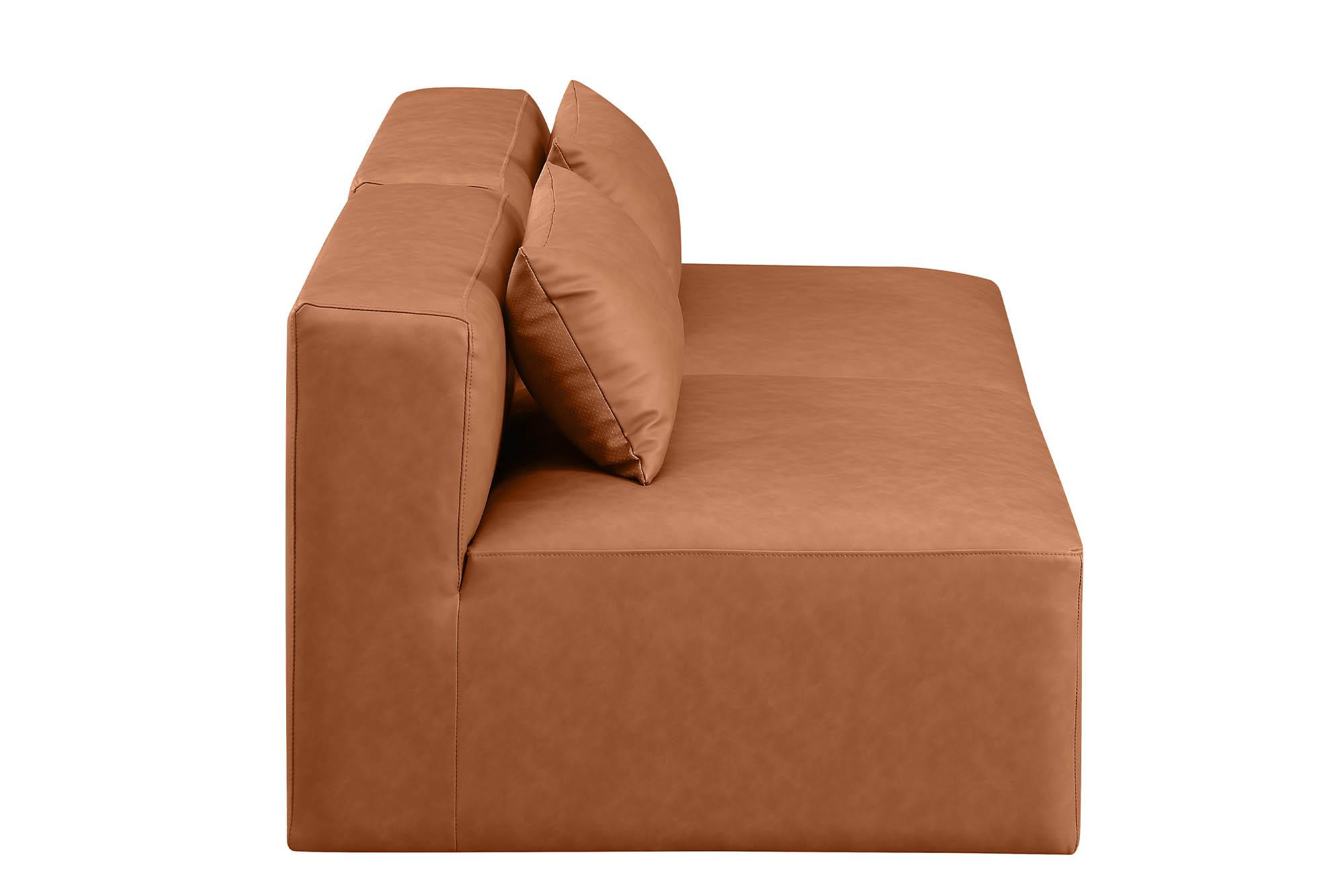 

        
Meridian Furniture CUBE 668Cognac-S72A Modular Sofa Cognac Faux Leather 094308317380
