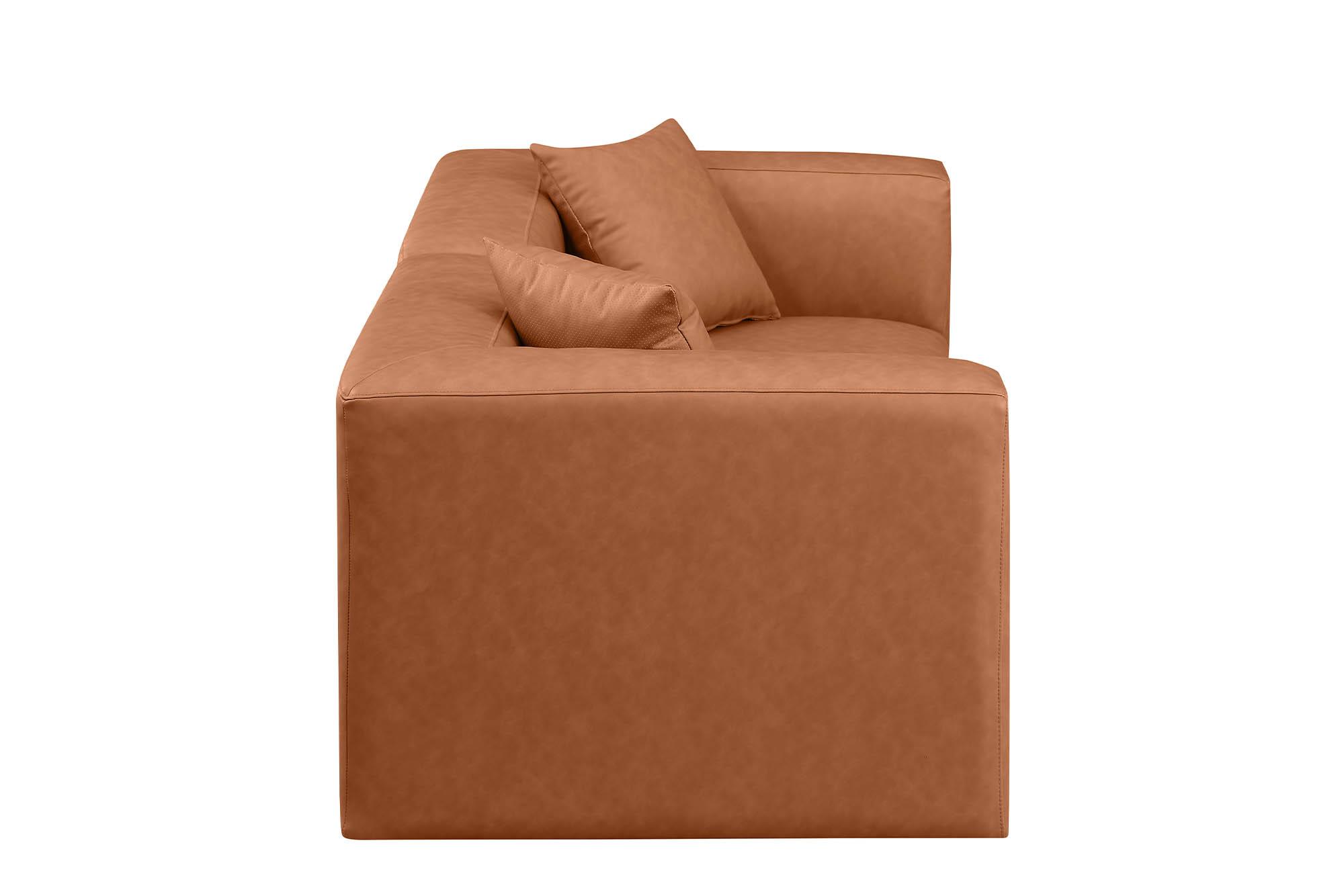 

        
Meridian Furniture CUBE 668Cognac-S72B Modular Sofa Cognac Faux Leather 094308317397
