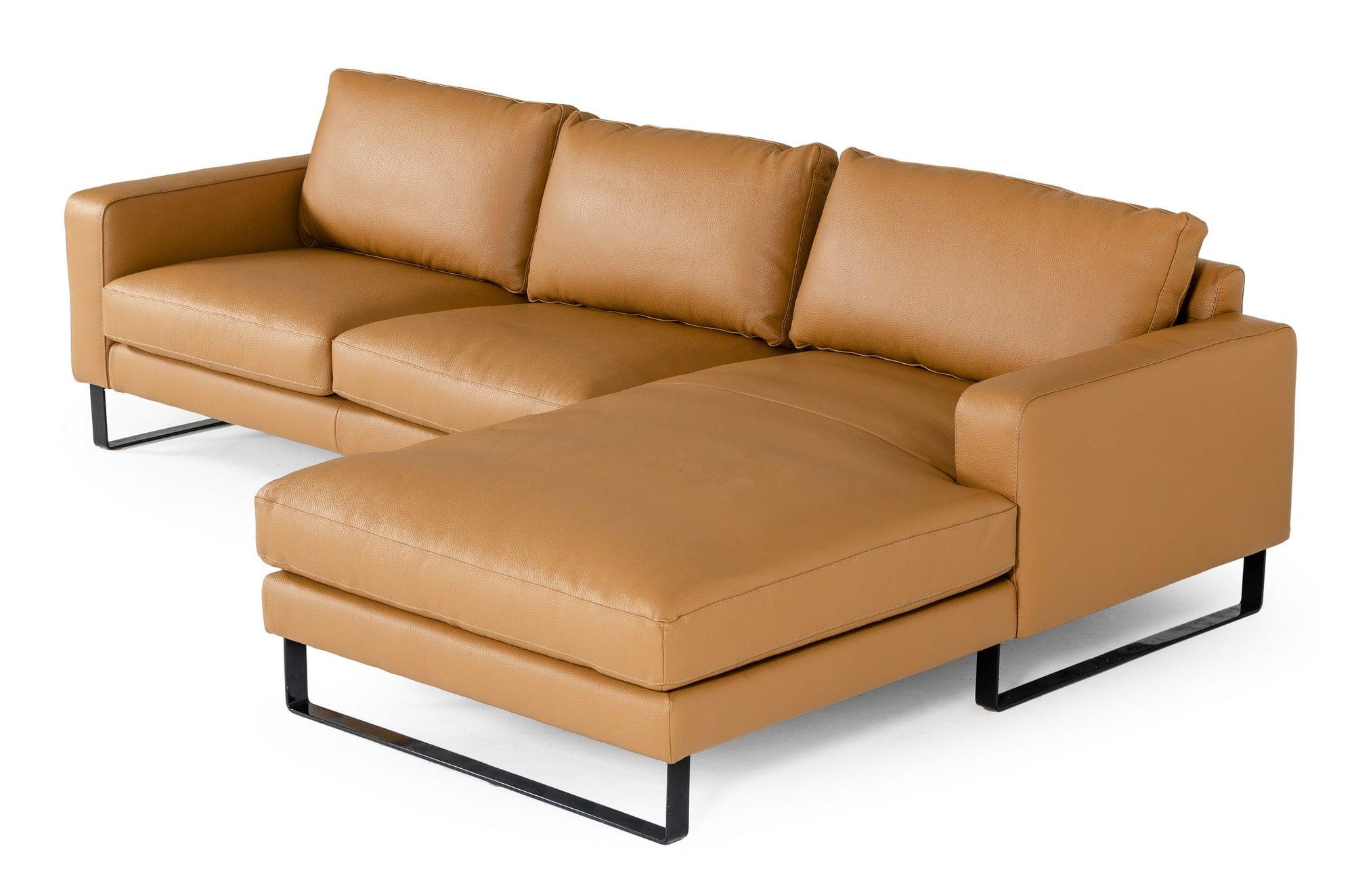 

    
VIG Furniture VGDDSHINE Sectional Sofa Cognac VGDDSHINE
