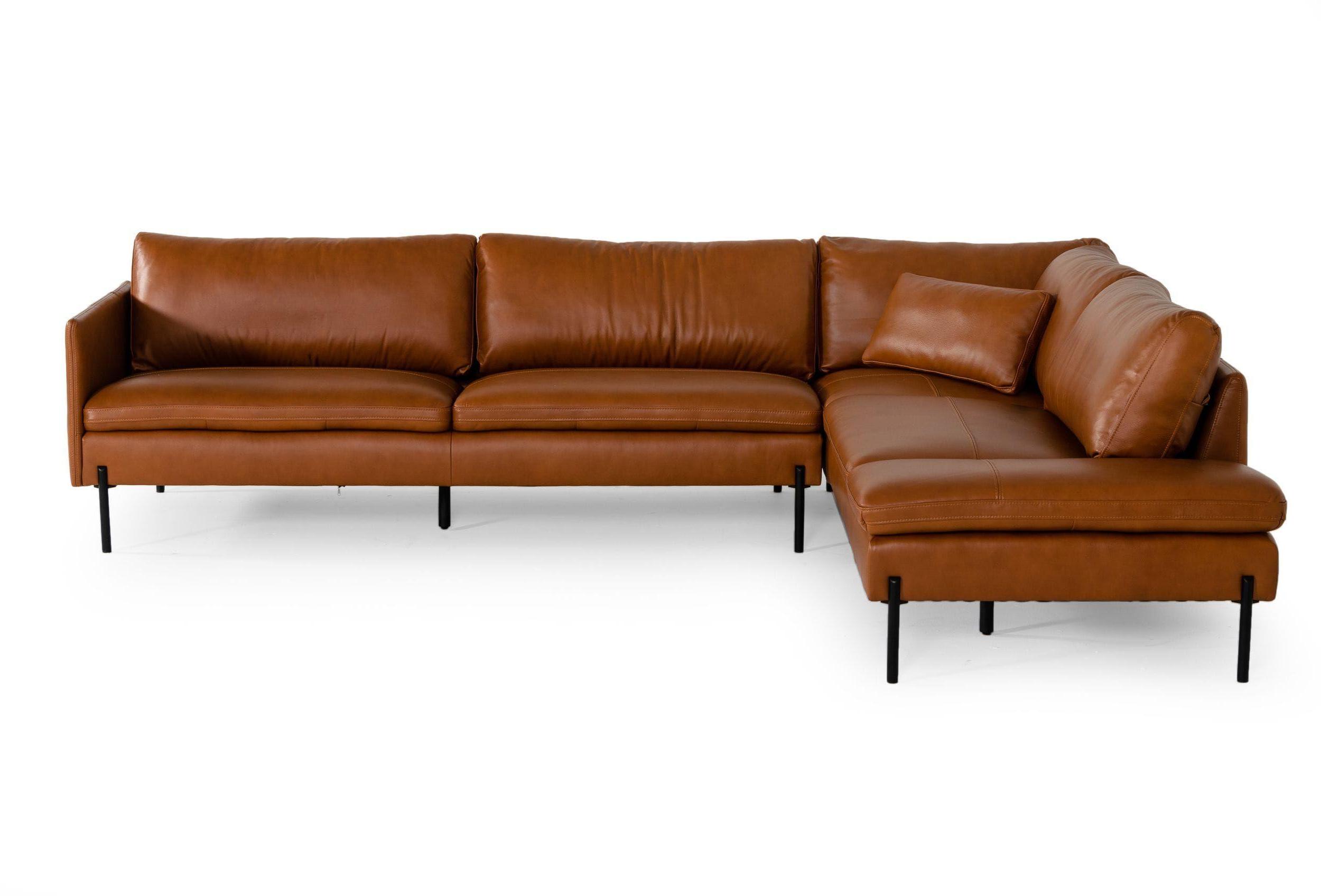 

                    
VIG Furniture VGKKKF.1061Z-CGN-RAF-SECT Sectional Sofa Cognac Genuine Leather Purchase 
