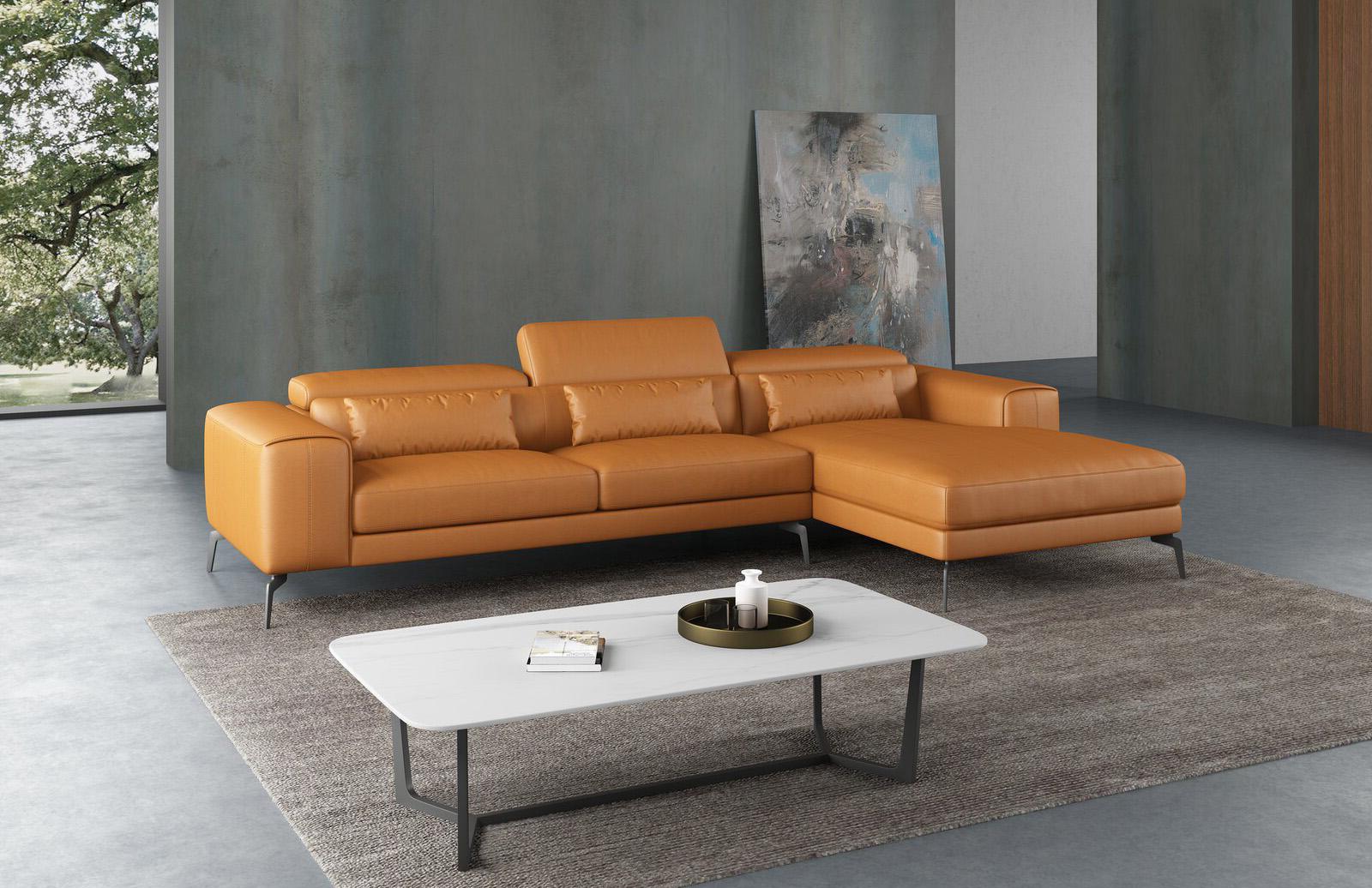 

                    
EUROPEAN FURNITURE CAVOUR 4 Seater Sectional Sofa Cognac Leather Purchase 
