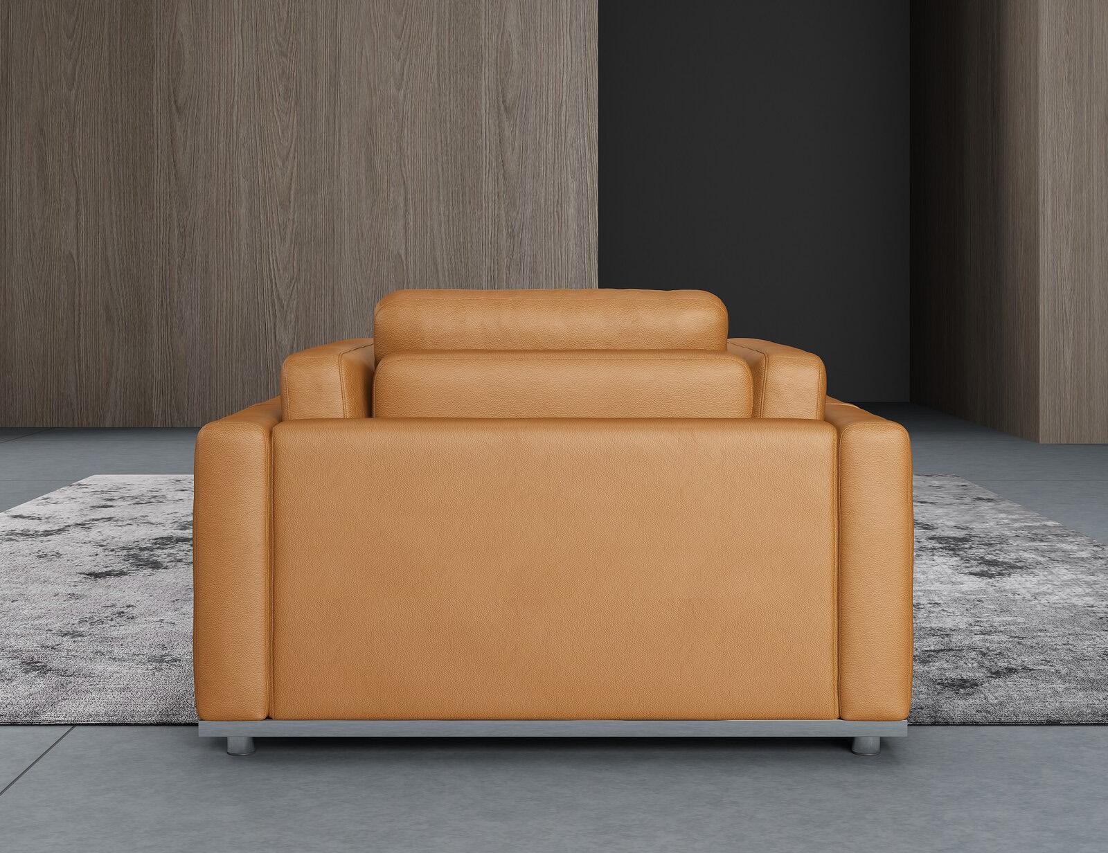 

    
 Photo  Cognac Italian Leather Sofa Set 3Pcs Contemporary PICASSO EUROPEAN FURNITURE
