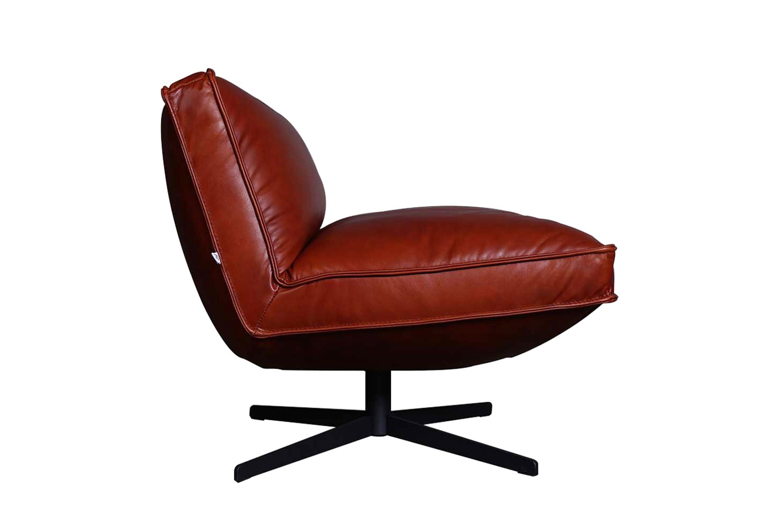 

                    
Moroni 598 Grusin Swivel Chair Cognac Top grain leather Purchase 
