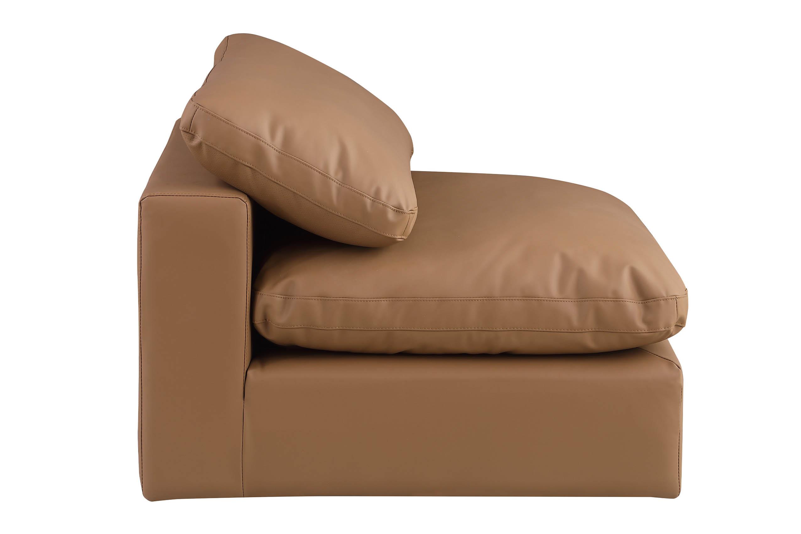 

        
Meridian Furniture 188Cognac-Armless Modular Armless Chair Cognac Faux Leather 094308284569
