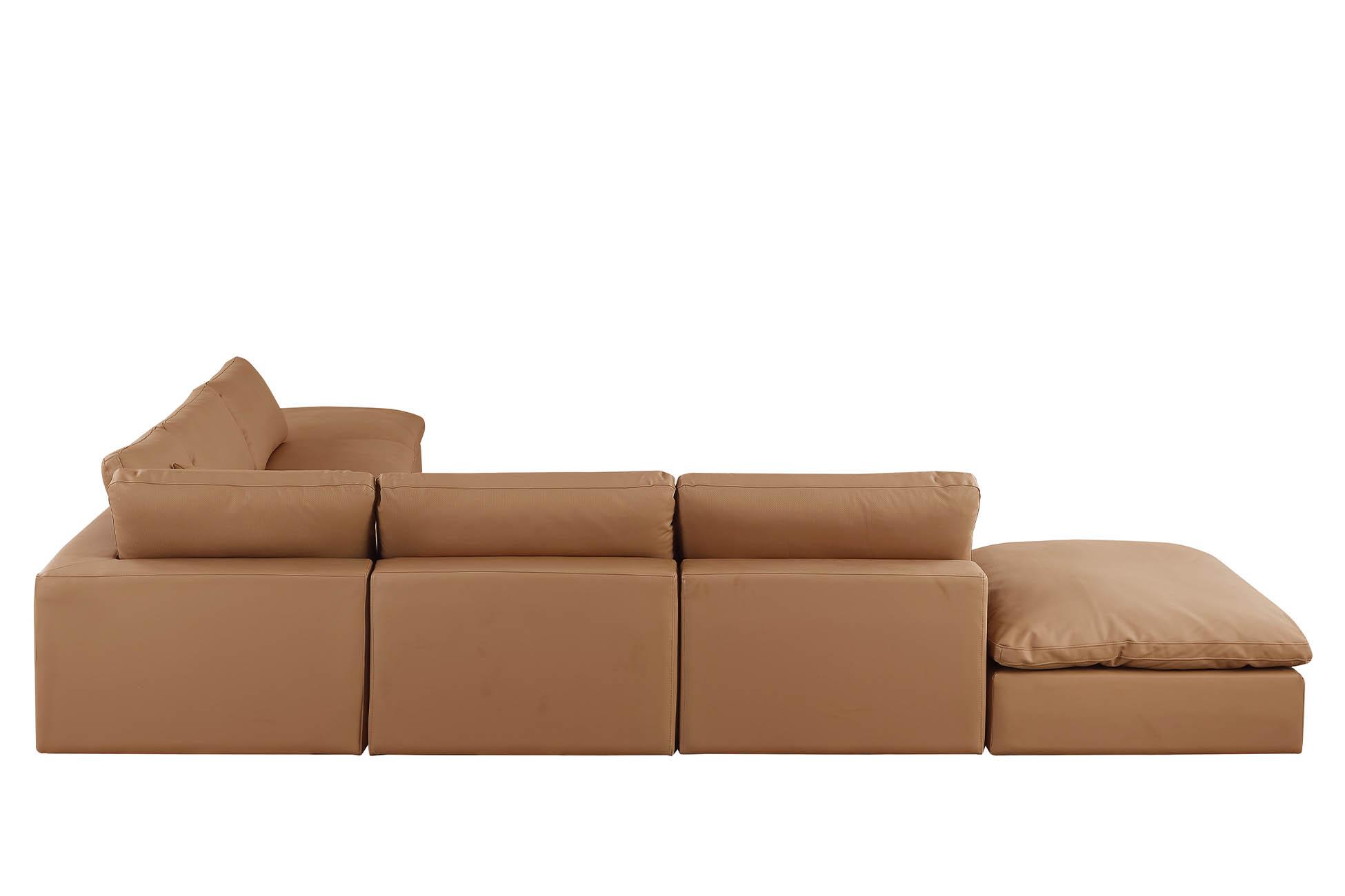 

        
Meridian Furniture 188Cognac-Sec7C Modular Sectional Cognac Faux Leather 094308293387
