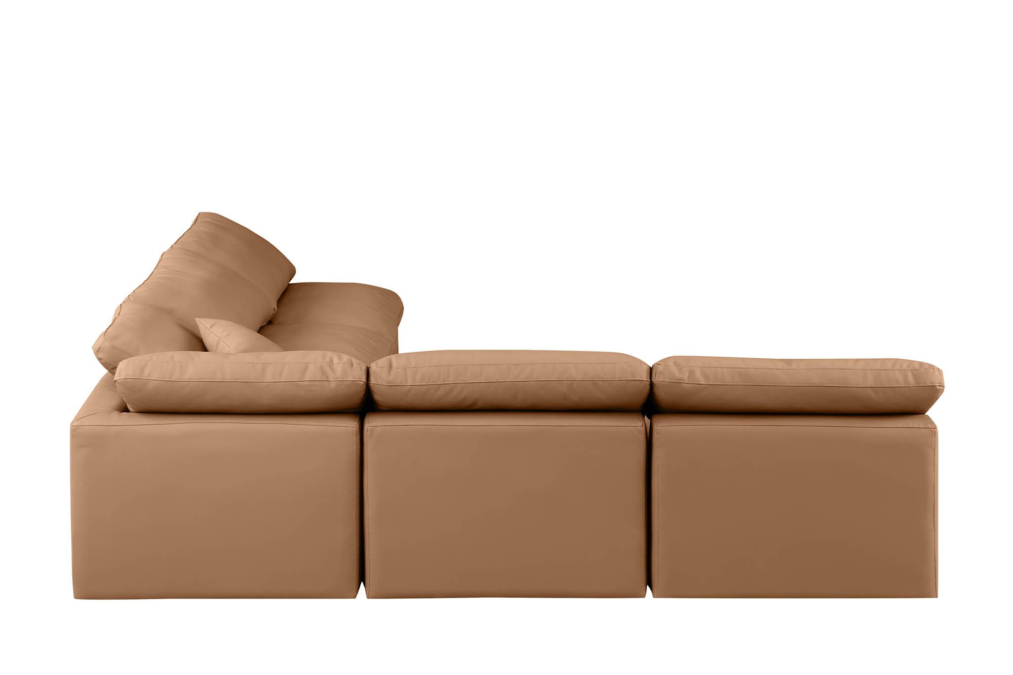

    
146Cognac-Sec5B Meridian Furniture Modular Sectional Sofa
