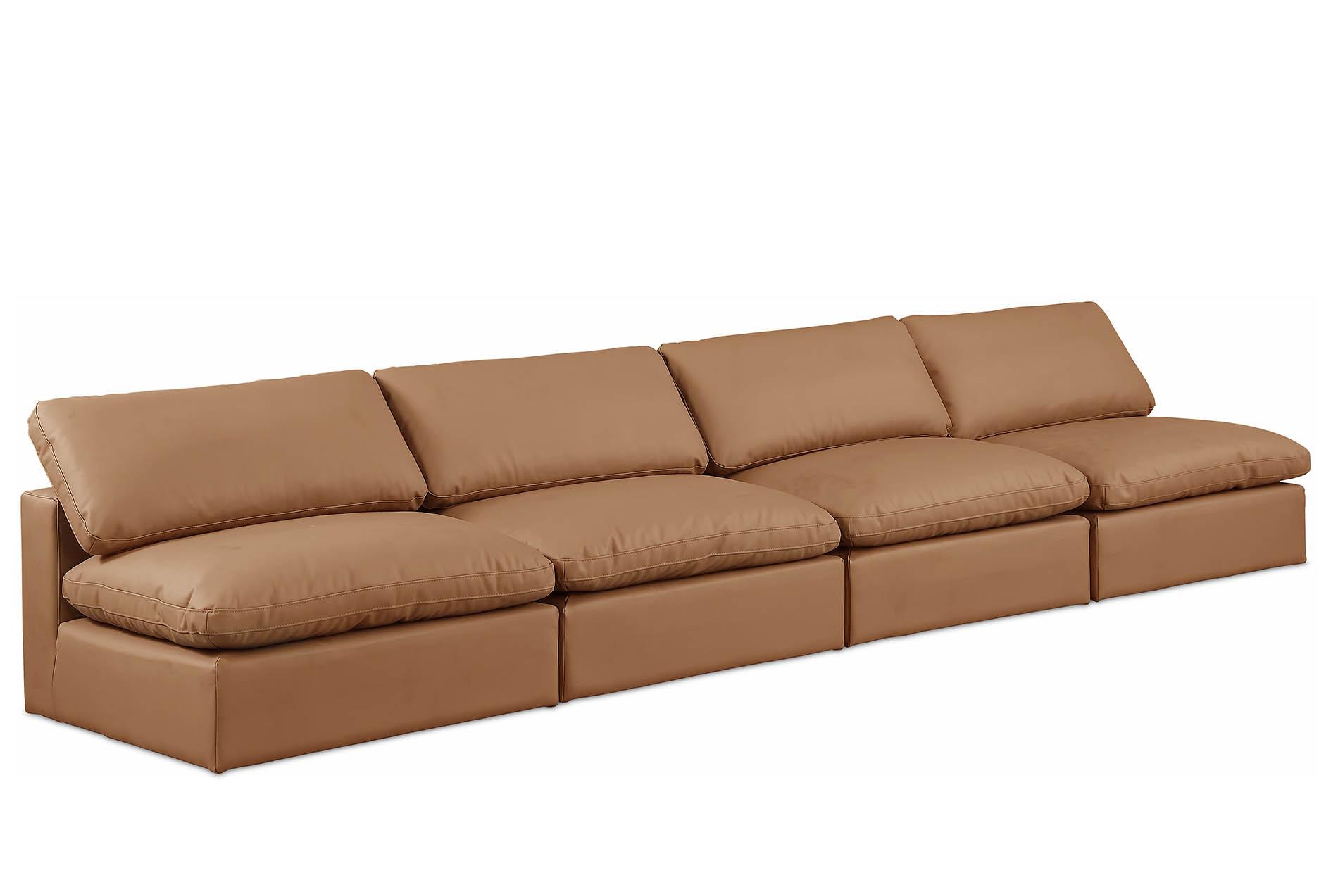 

    
Cognac Vegan Leather Modular Sofa COMFY 188Cognac-S156 Meridian Contemporary
