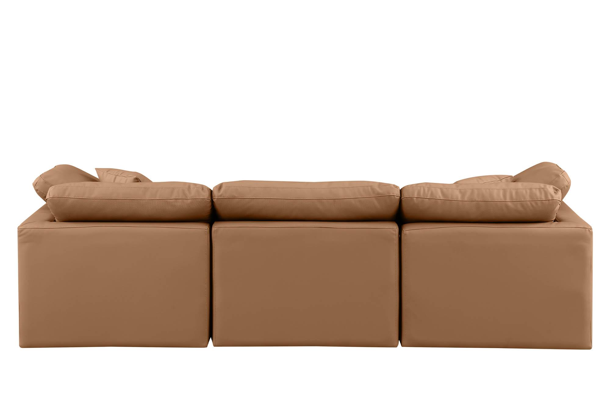

    
146Cognac-S105 Meridian Furniture Modular Sofa

