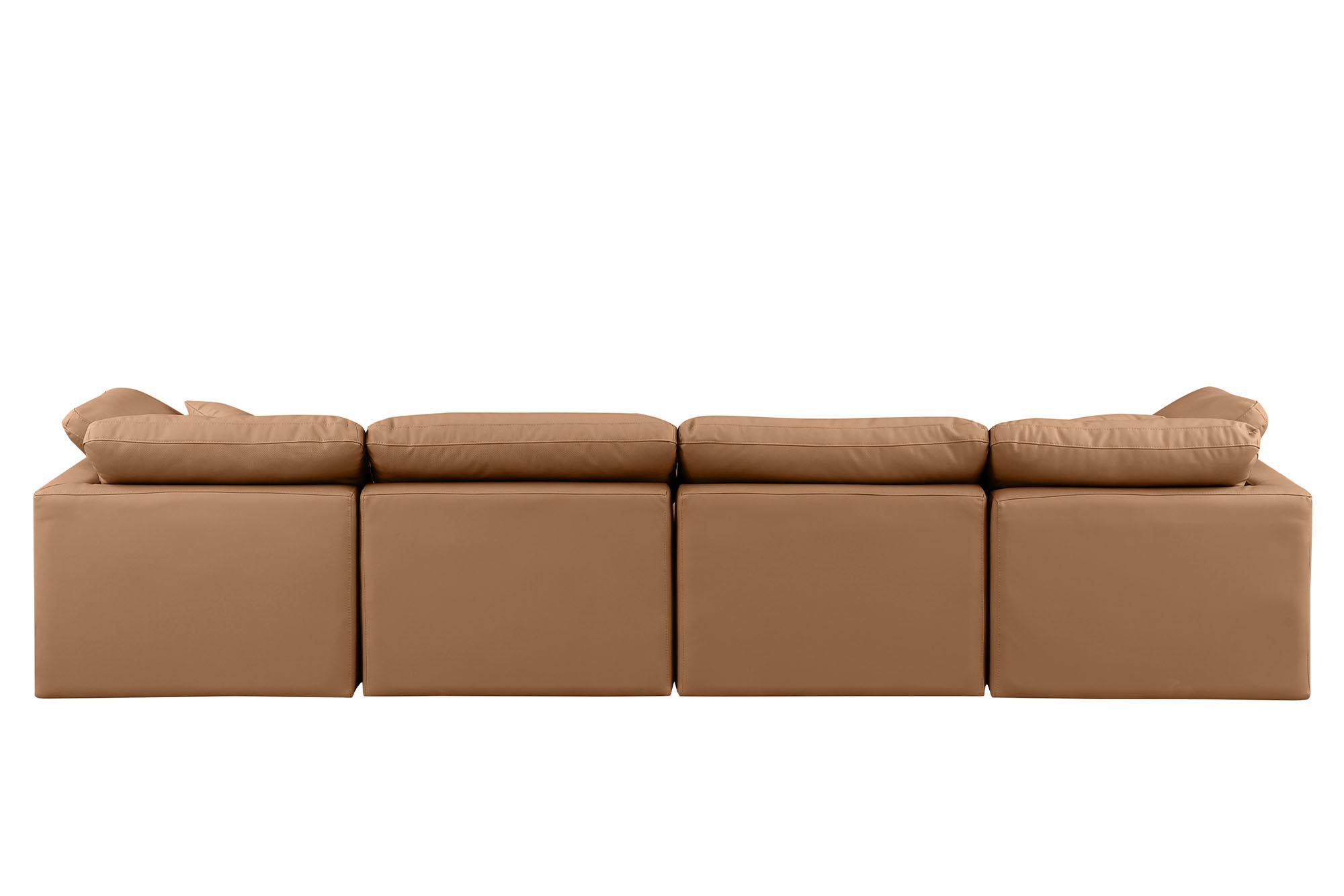 

    
146Cognac-S140 Meridian Furniture Modular Sofa
