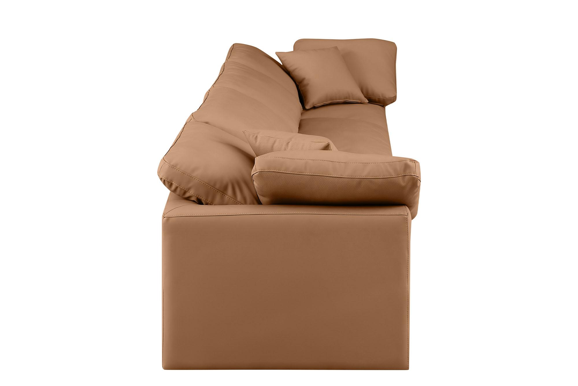 

        
Meridian Furniture INDULGE 146Cognac-S140 Modular Sofa Cognac Faux Leather 094308315324
