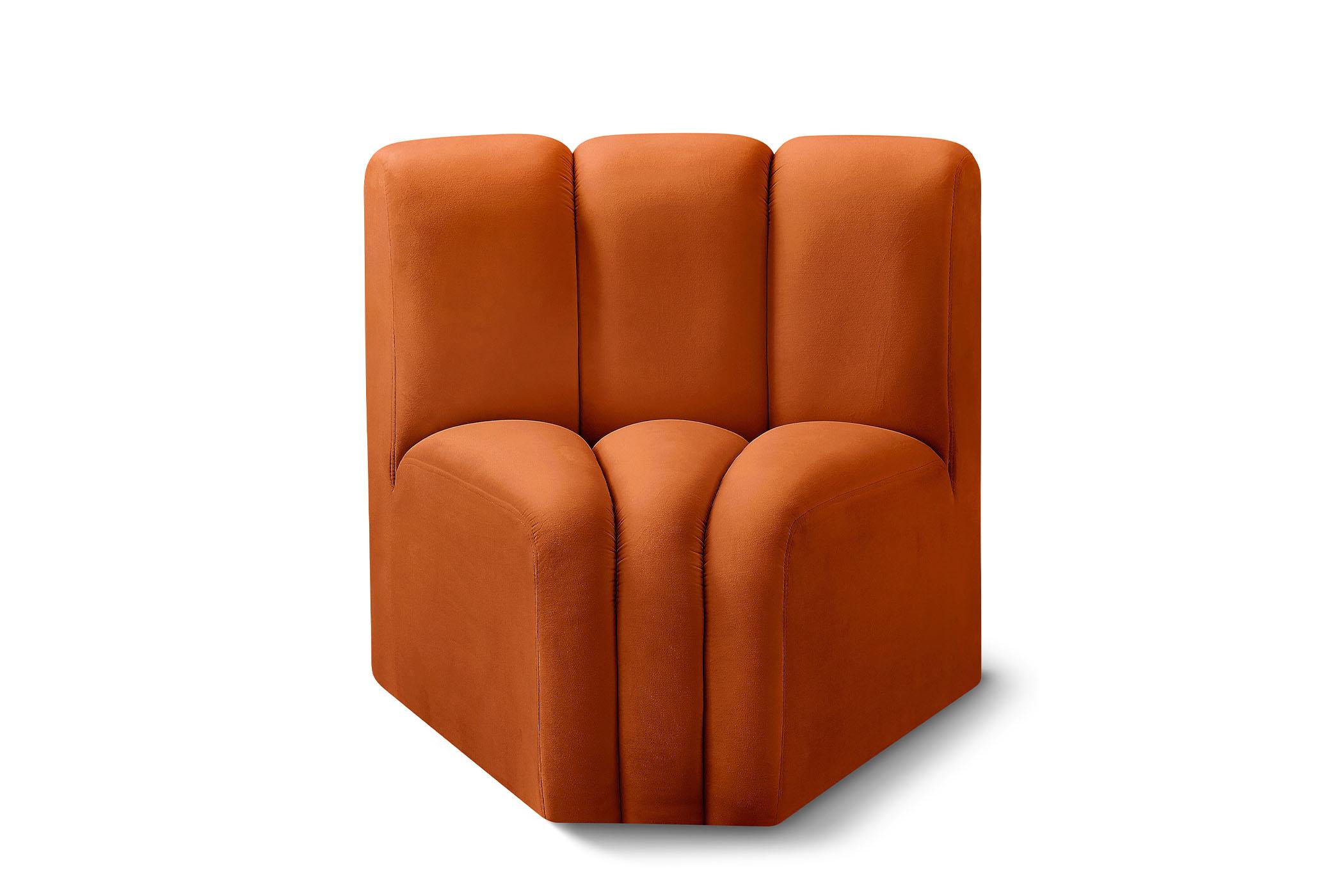 

        
Meridian Furniture ARC 103Cream-CC Modular Corner Chair Cognac Velvet 094308300207
