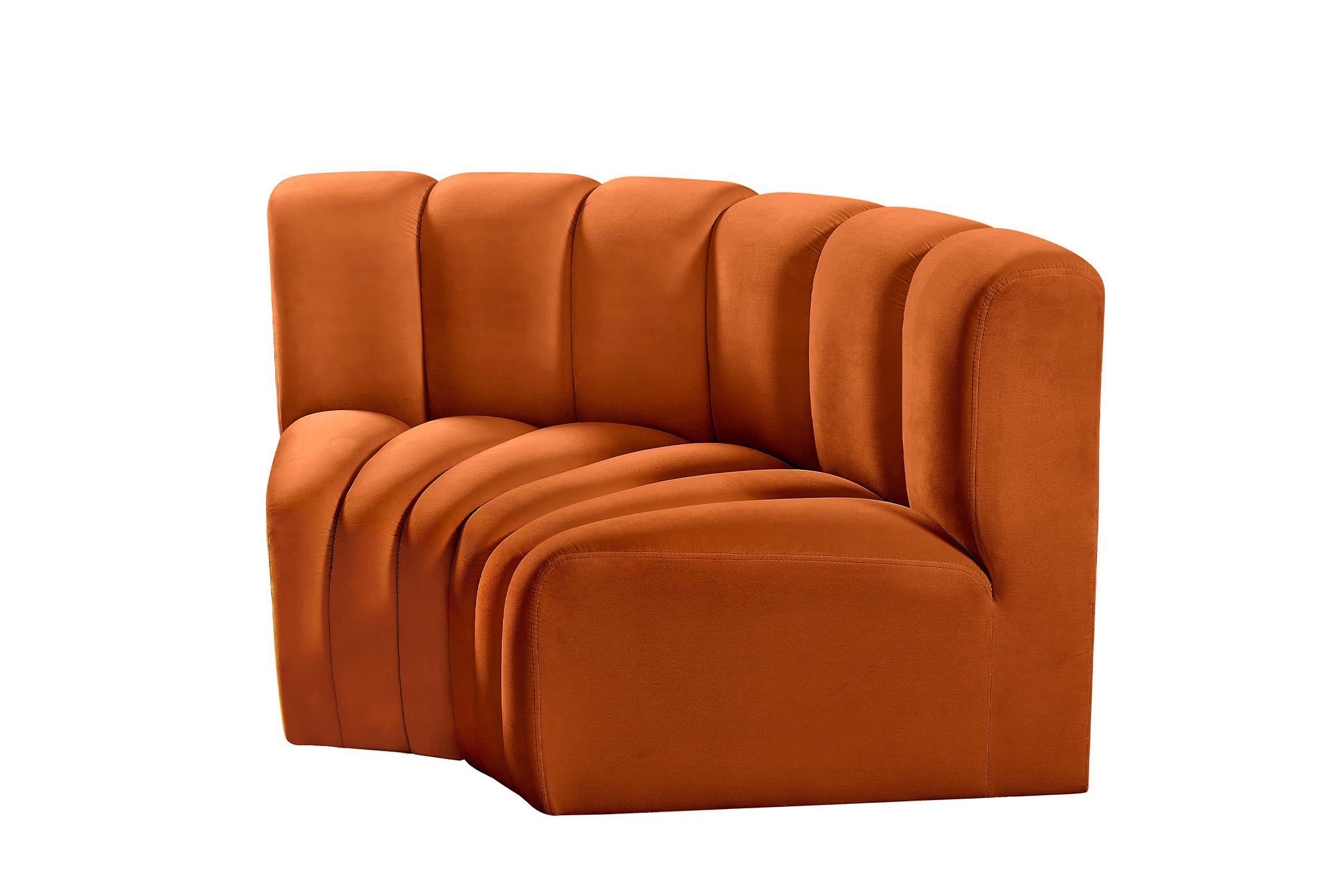 

    
103Cognac-S2B Meridian Furniture Modular Sectional Sofa
