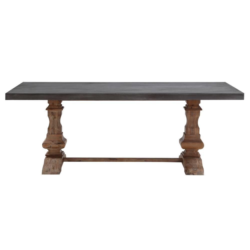 

    
Concrete and Solid Wood Rectangular Dining Table THURSTON by Modus Furniture
