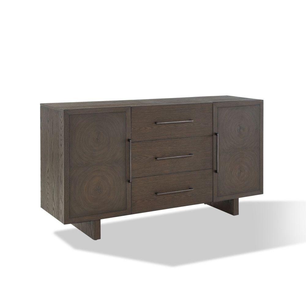 Contemporary Sideboard OAKLAND FQBM73 in Brown 