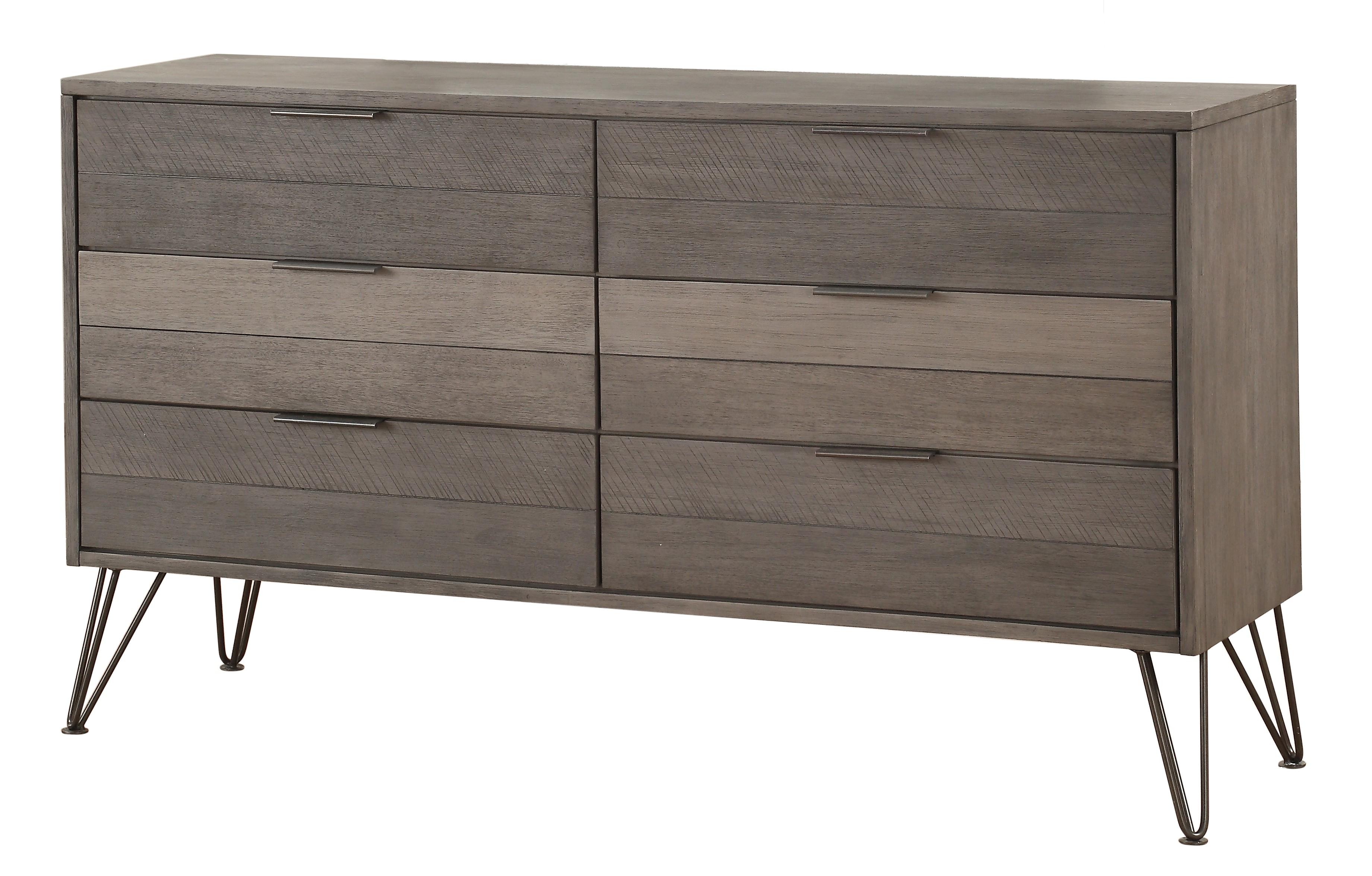 Contemporary Dresser 1604-5 Urbanite 1604-5 in Gray 