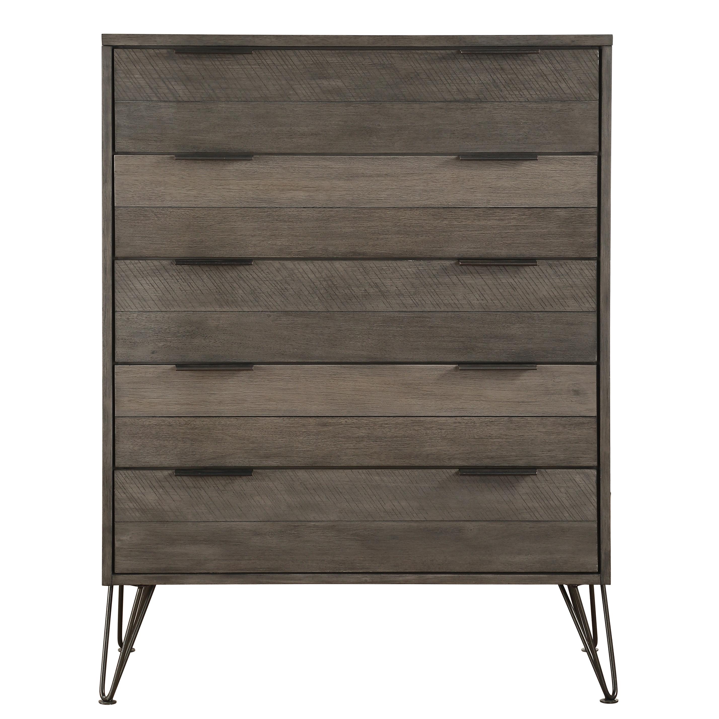 

    
Contemporary 3-Tone Gray Wood Full Bedroom Set 6pcs Homelegance 1604F-1* Urbanite
