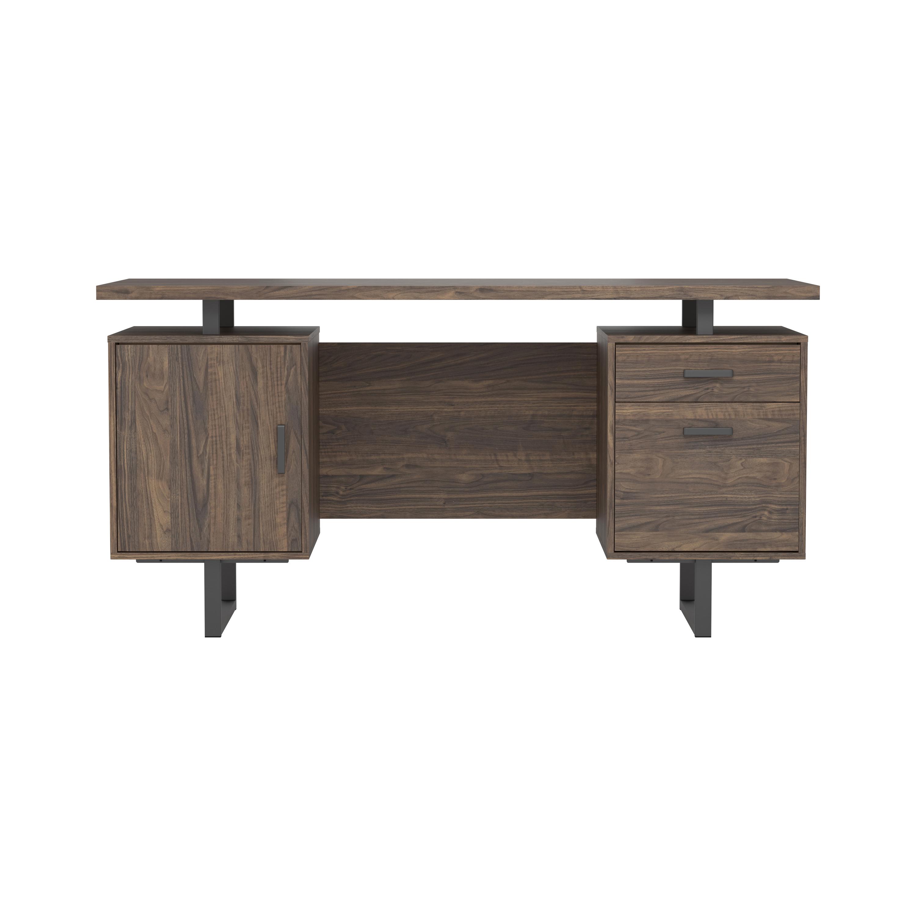 

    
Contemporary Aged Walnut Wood Office Desk Coaster 802521 Lawtey
