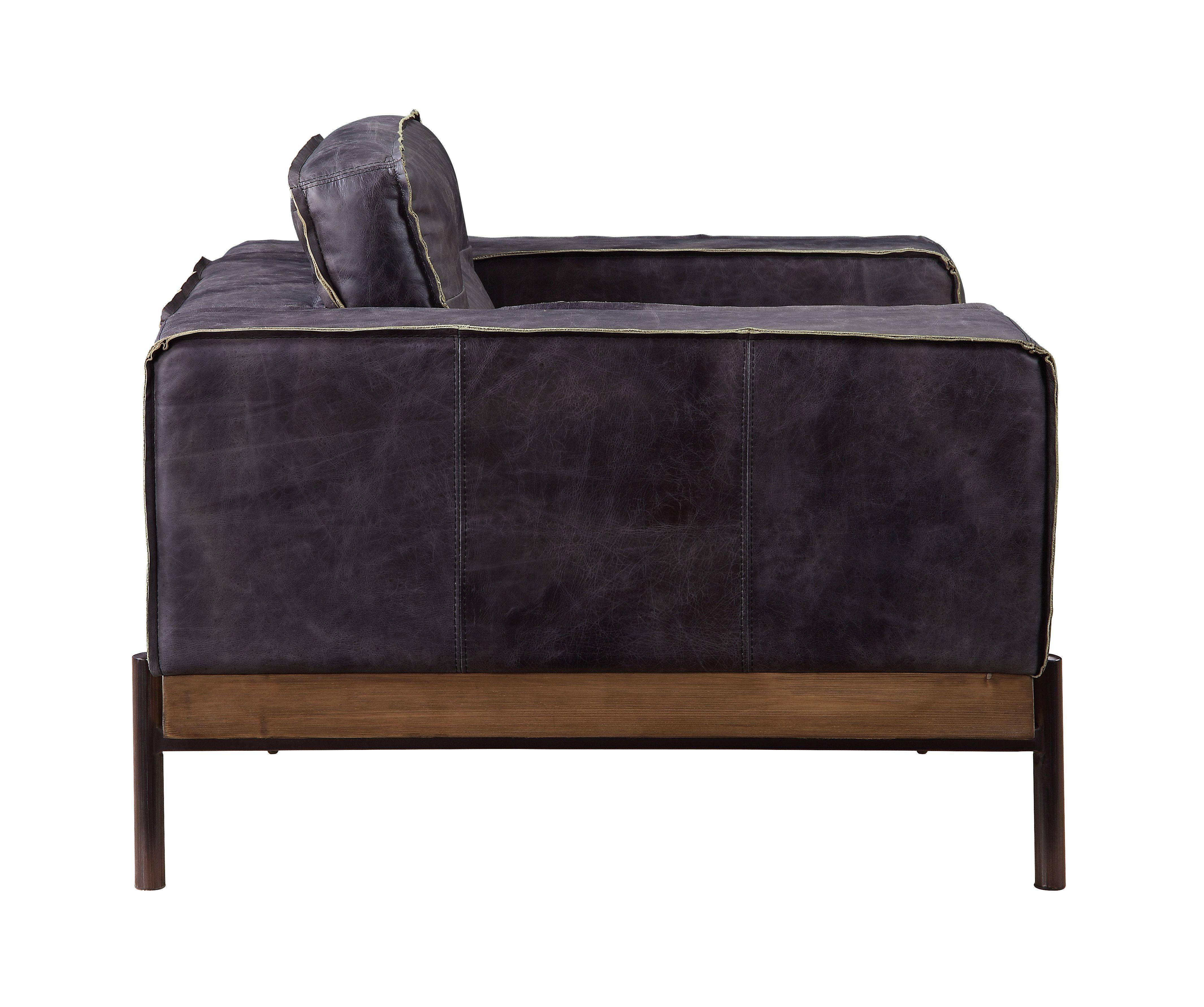 

                    
Acme Furniture Silchester Sofa Ebony Top grain leather Purchase 
