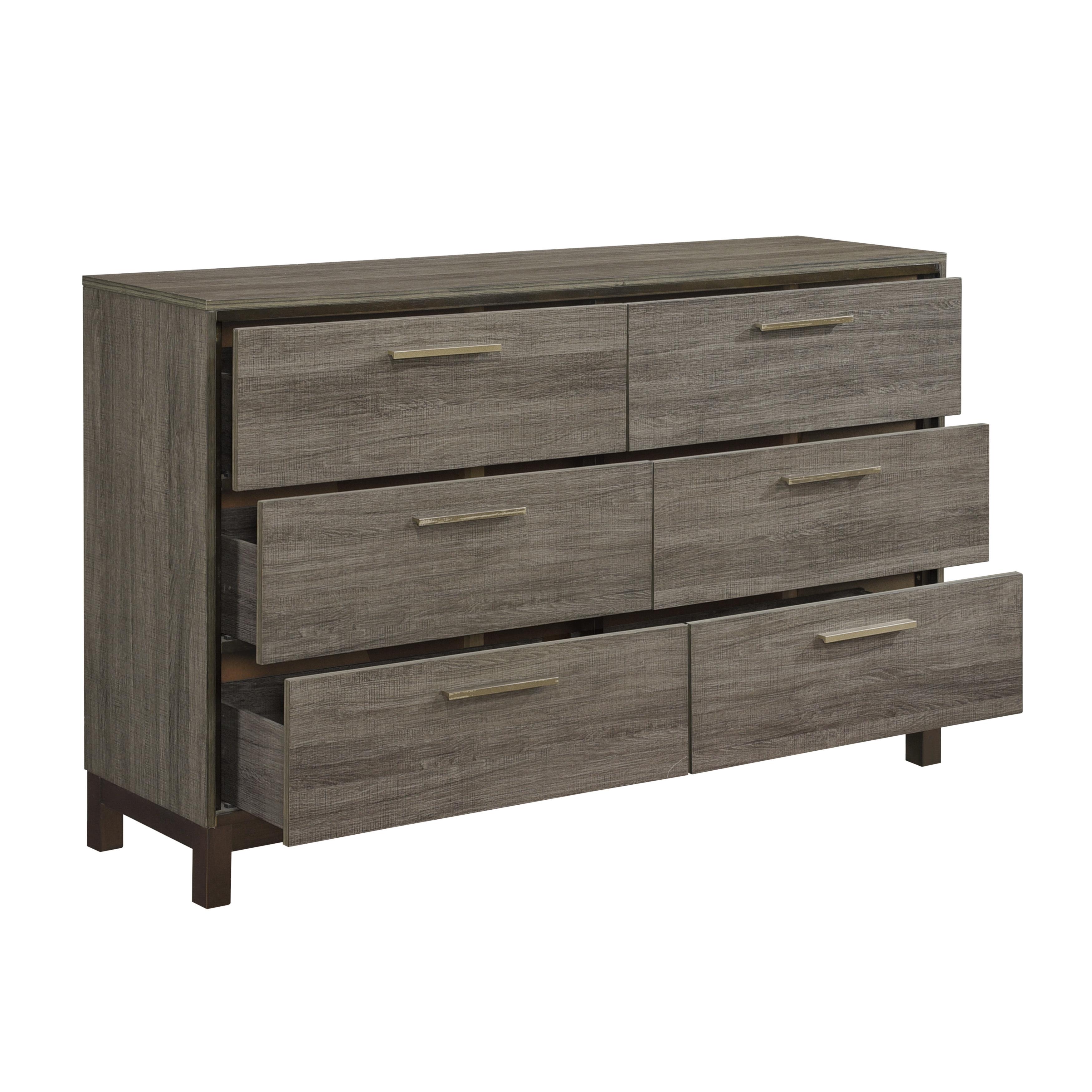 

    
Contemporary Antique Gray Wood Dresser Homelegance 1936-5 Vestavia
