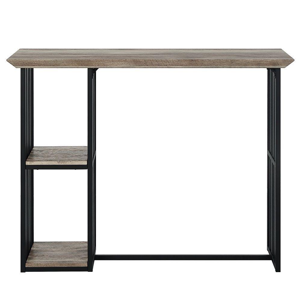 

    
Contemporary Antique Oak/Black Composite Wood Counter Height Table Acme Zudora DN01755-T
