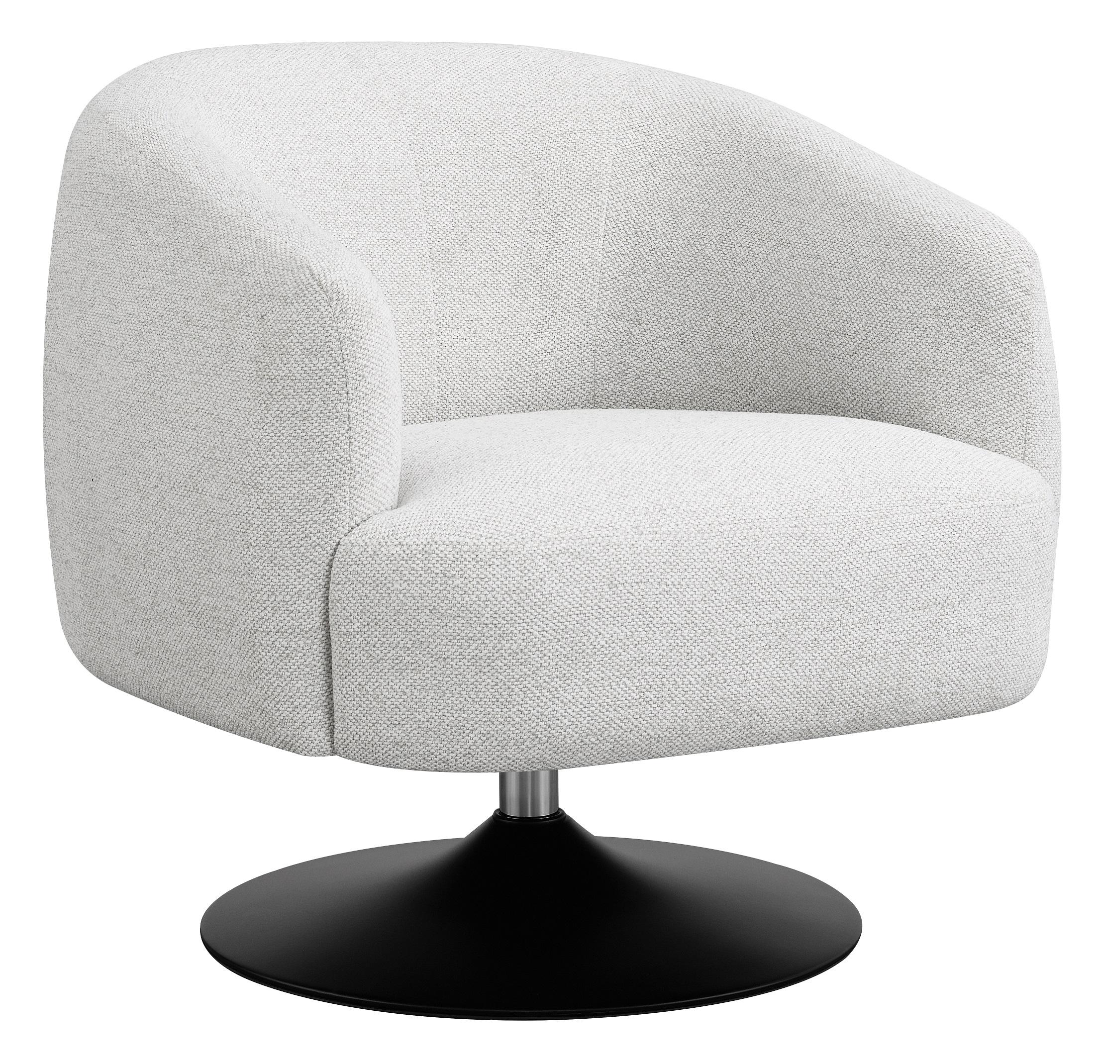 

    
Contemporary Beige Boucle Swivel Accent Chair Coaster 905739
