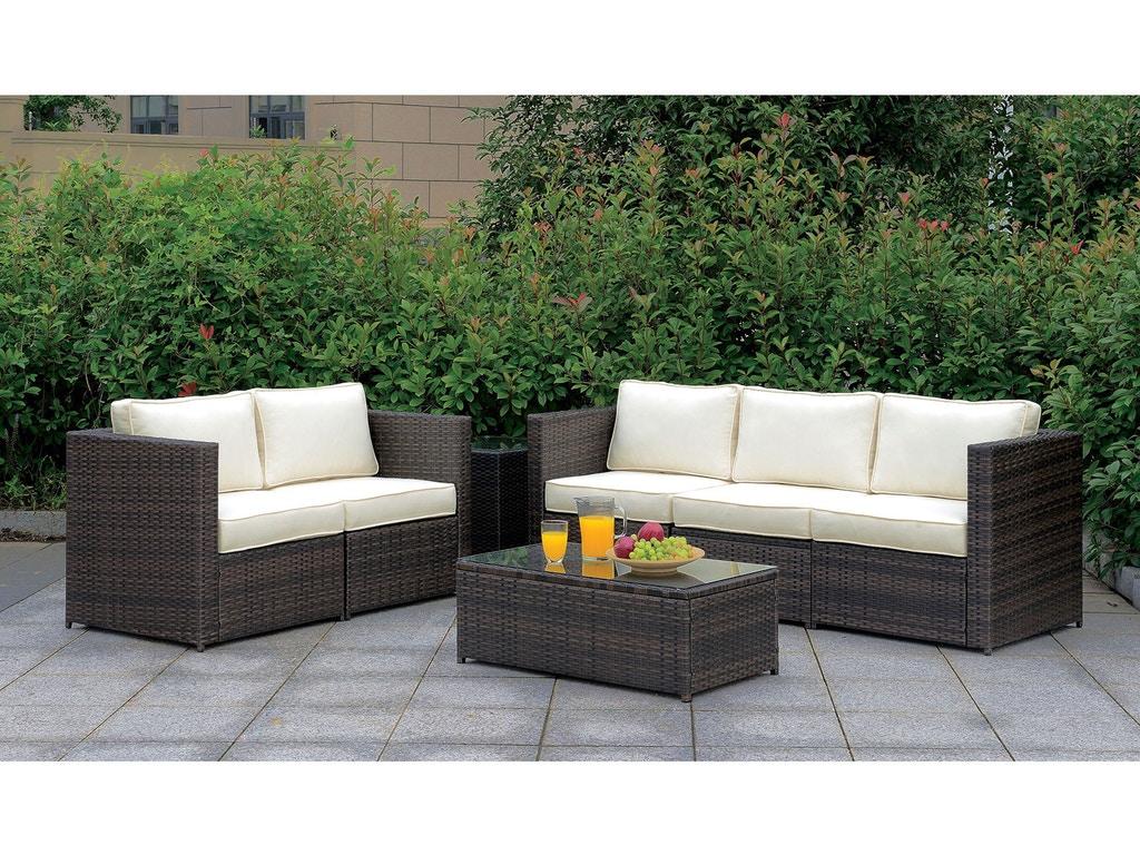 

    
CM-OS2136-H Furniture of America Patio Sectional
