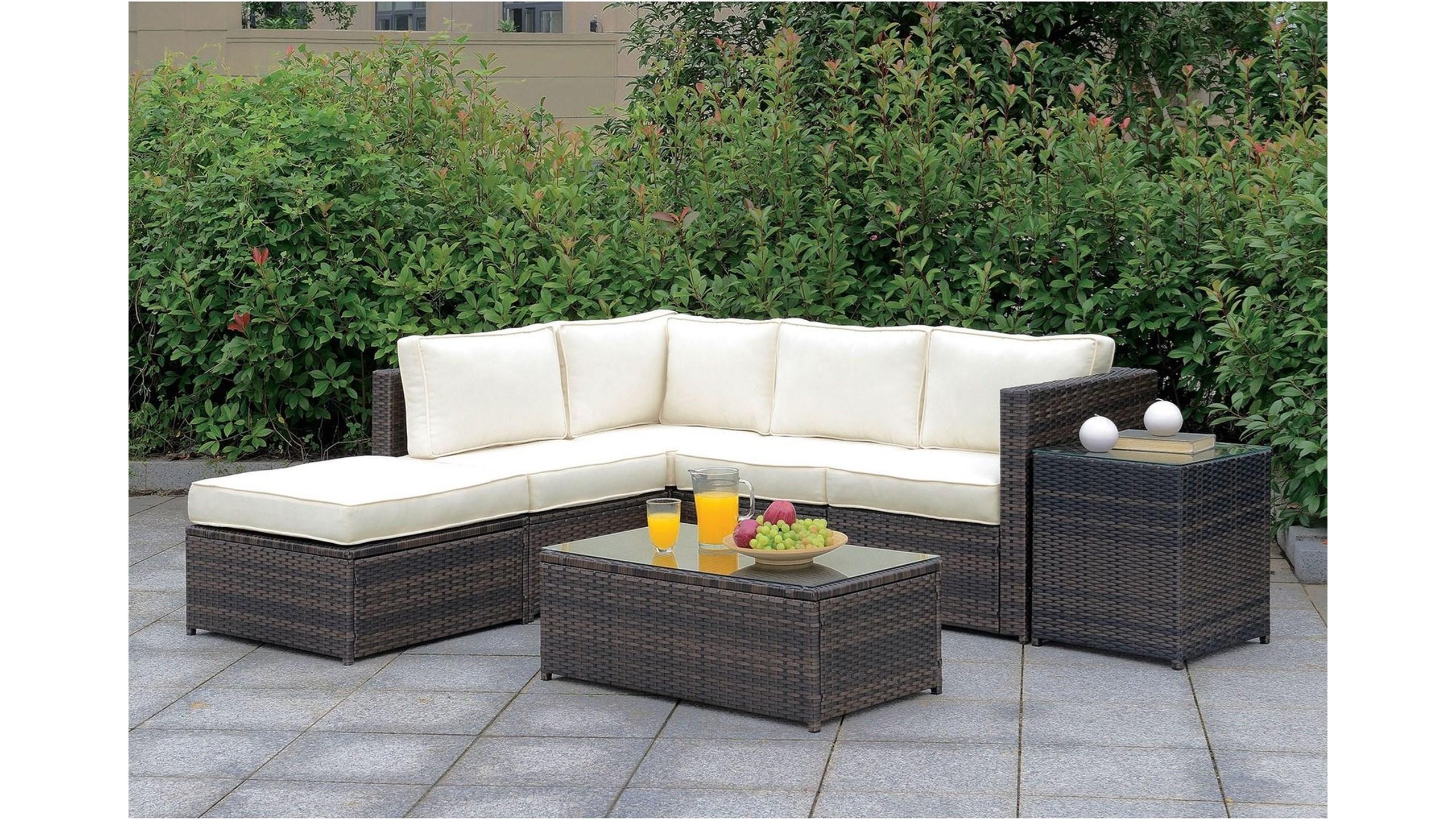 

    
CM-OS2136-A Furniture of America Patio Sectional
