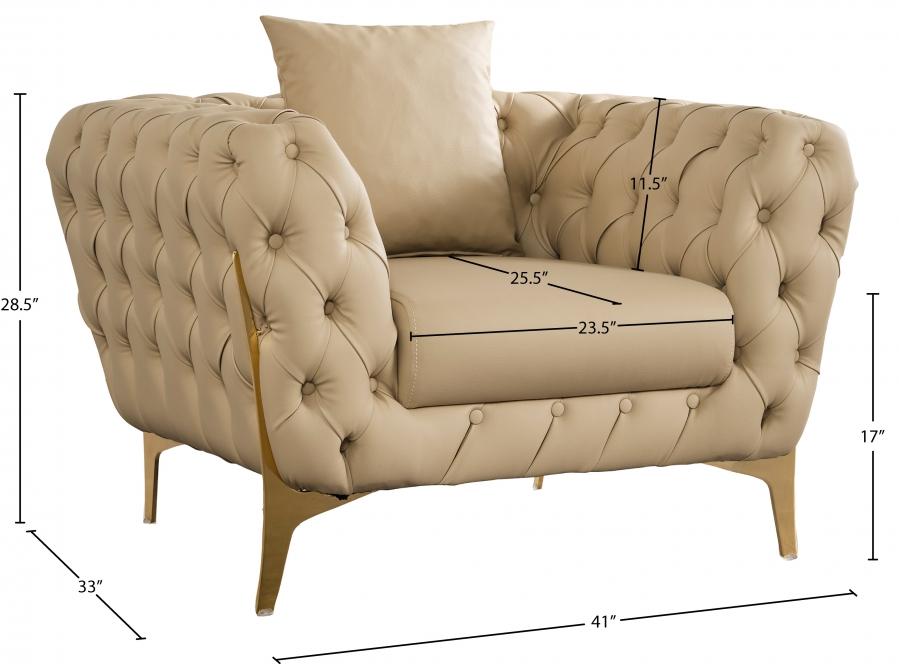 

    
682Beige-C Contemporary Beige Engineered Wood Chair Meridian Furniture Aurora 682Beige-C
