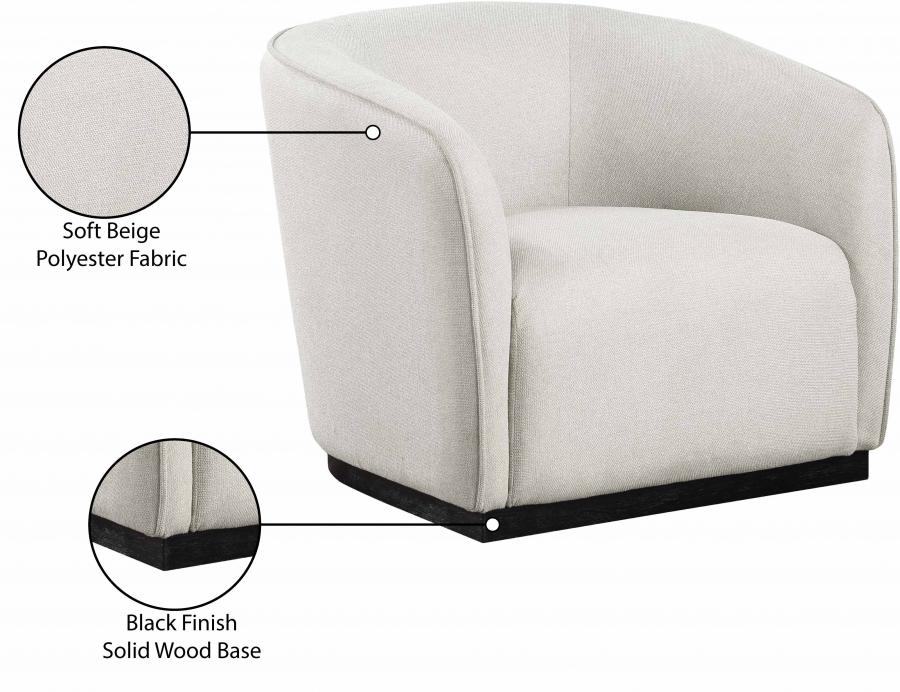 

    
675Beige-C Contemporary Beige Engineered Wood Chair Meridian Furniture Mylah 675Beige-C
