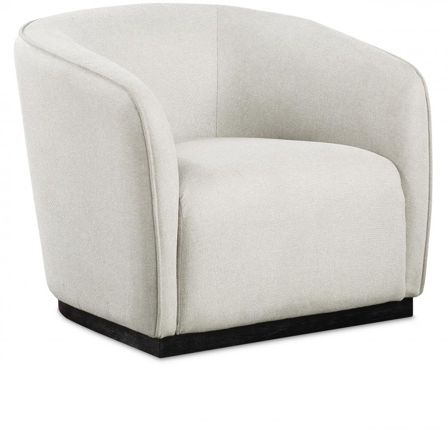 

    
Contemporary Beige Engineered Wood Chair Meridian Furniture Mylah 675Beige-C
