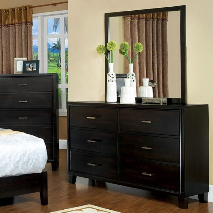 

                    
Buy Contemporary Beige/Espresso Solid Wood Queen Platform Bedroom Set 6PCS Furniture of America Ennis CM7678BG-Q-6PCS

