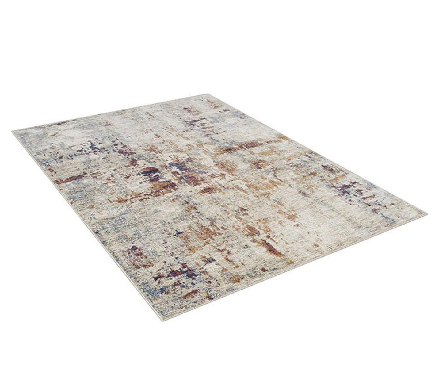 

    
Contemporary Beige Polyester 5'x7' Area Rug Furniture of America RG5197 Payas
