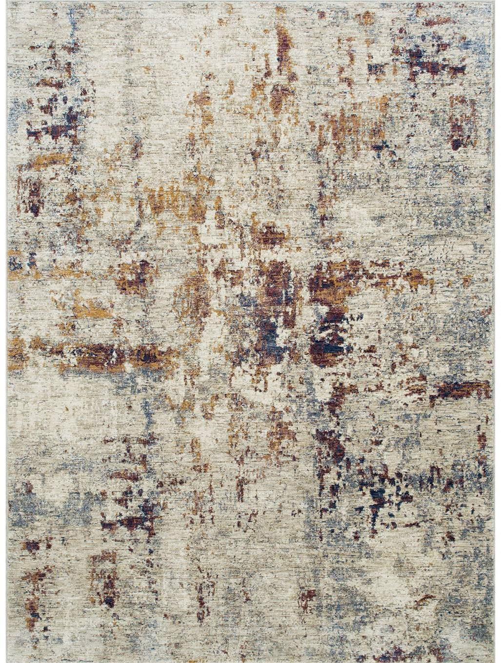 

    
Contemporary Beige Polyester 5'x7' Area Rug Furniture of America RG5197 Payas

