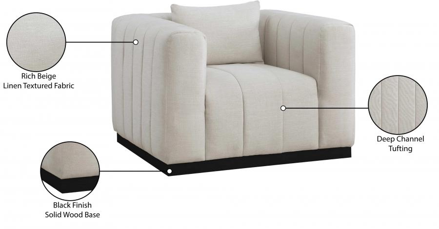 

                    
Meridian Furniture Lucia Living Room Set 3PCS 655Beige-S-3PCS Living Room Set Beige Textured Fabric Purchase 
